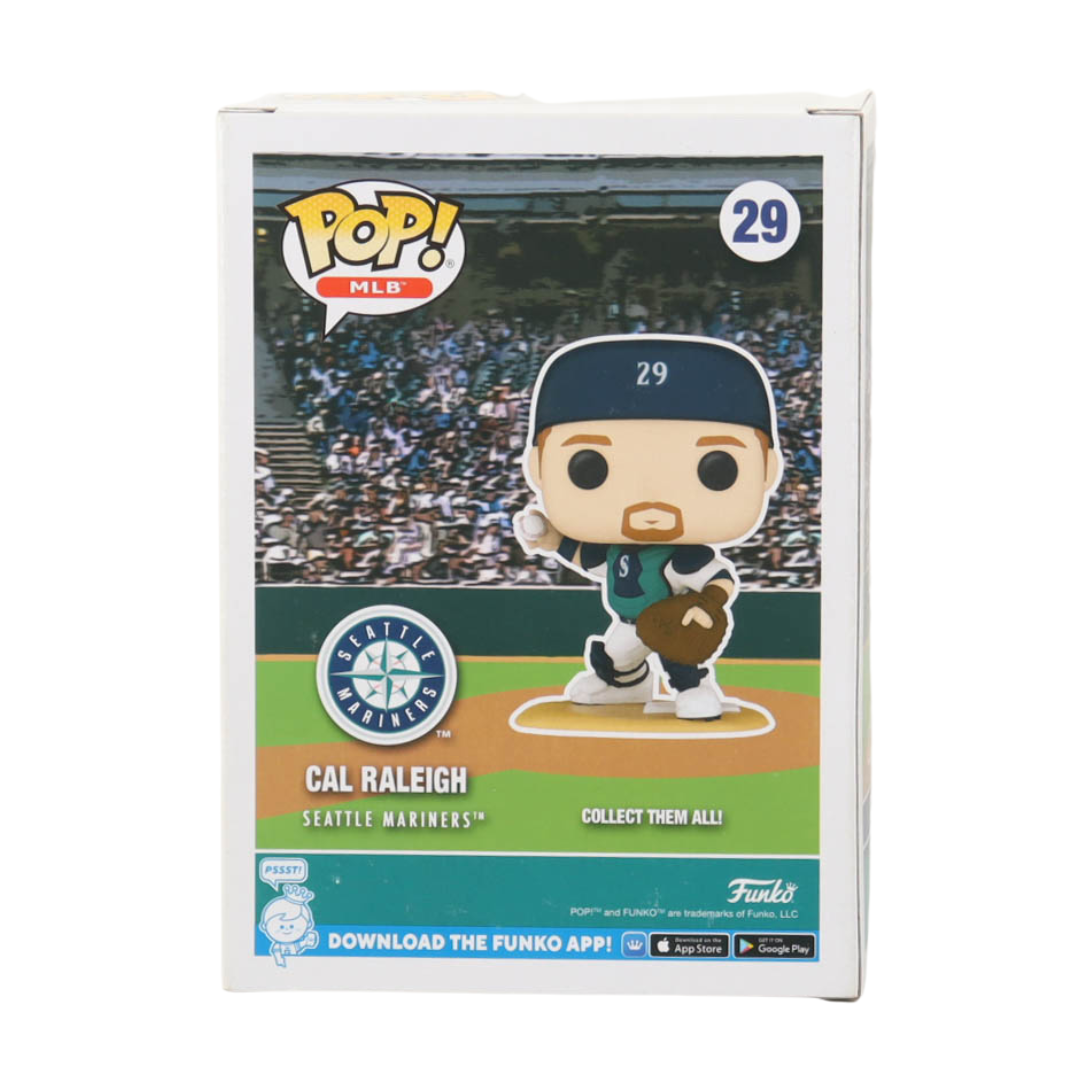 Cal Raleigh Signed Mariners #29 Funko Pop! Vinyl Figure (Beckett & Fanatics)