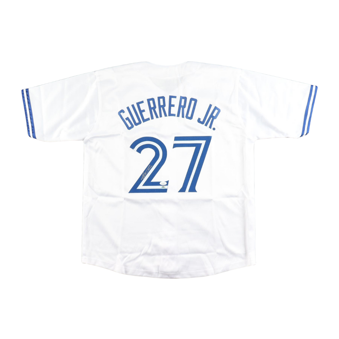 Vladimir Guerrero Jr. Signed Jersey (JSA & Leaf)