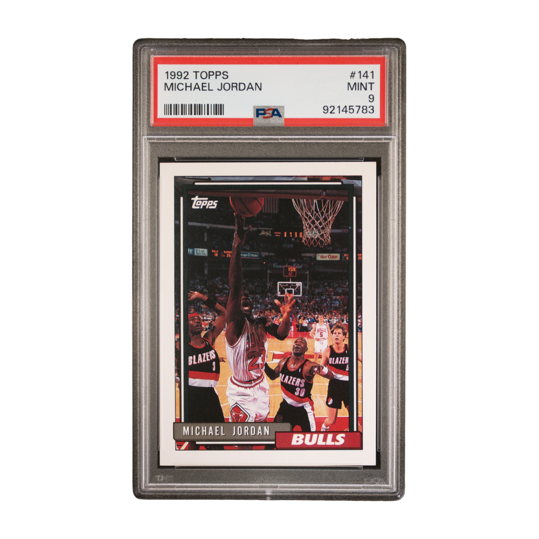 Michael Jordan 1992 Topps #141 PSA 9