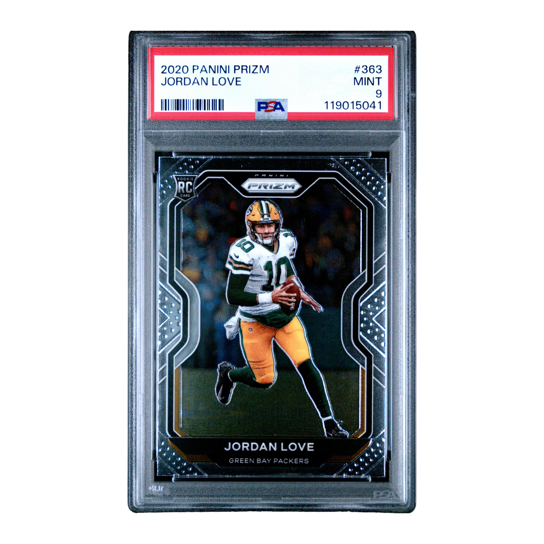Jordan Love 2020 Panini Prizm #363 (PSA 9)