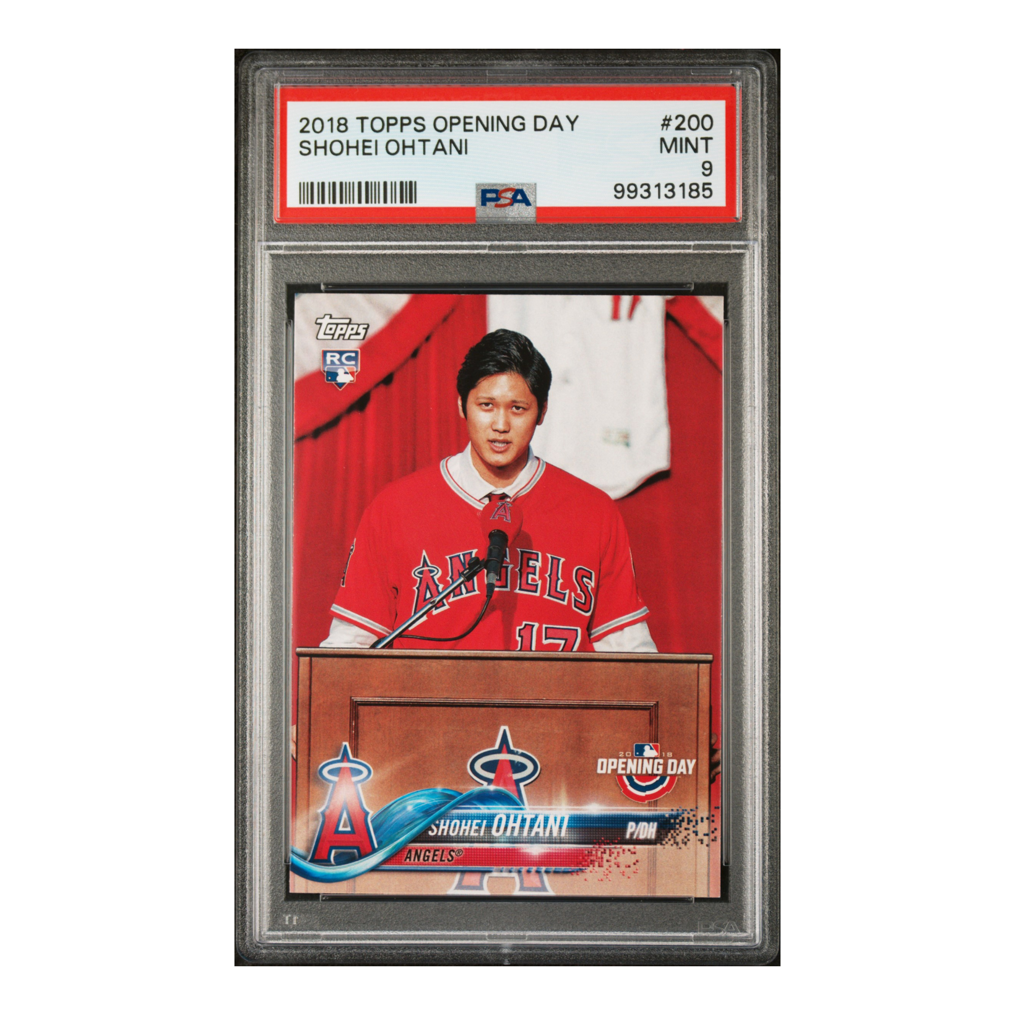 Shohei Ohtani 2018 Topps Opening Day #200 (PSA 9)