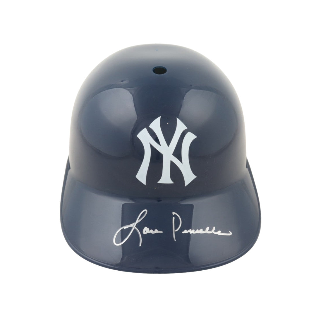 Lou Piniella Signed Yankees Full-Size Batting Helmet (Schwartz Sports)