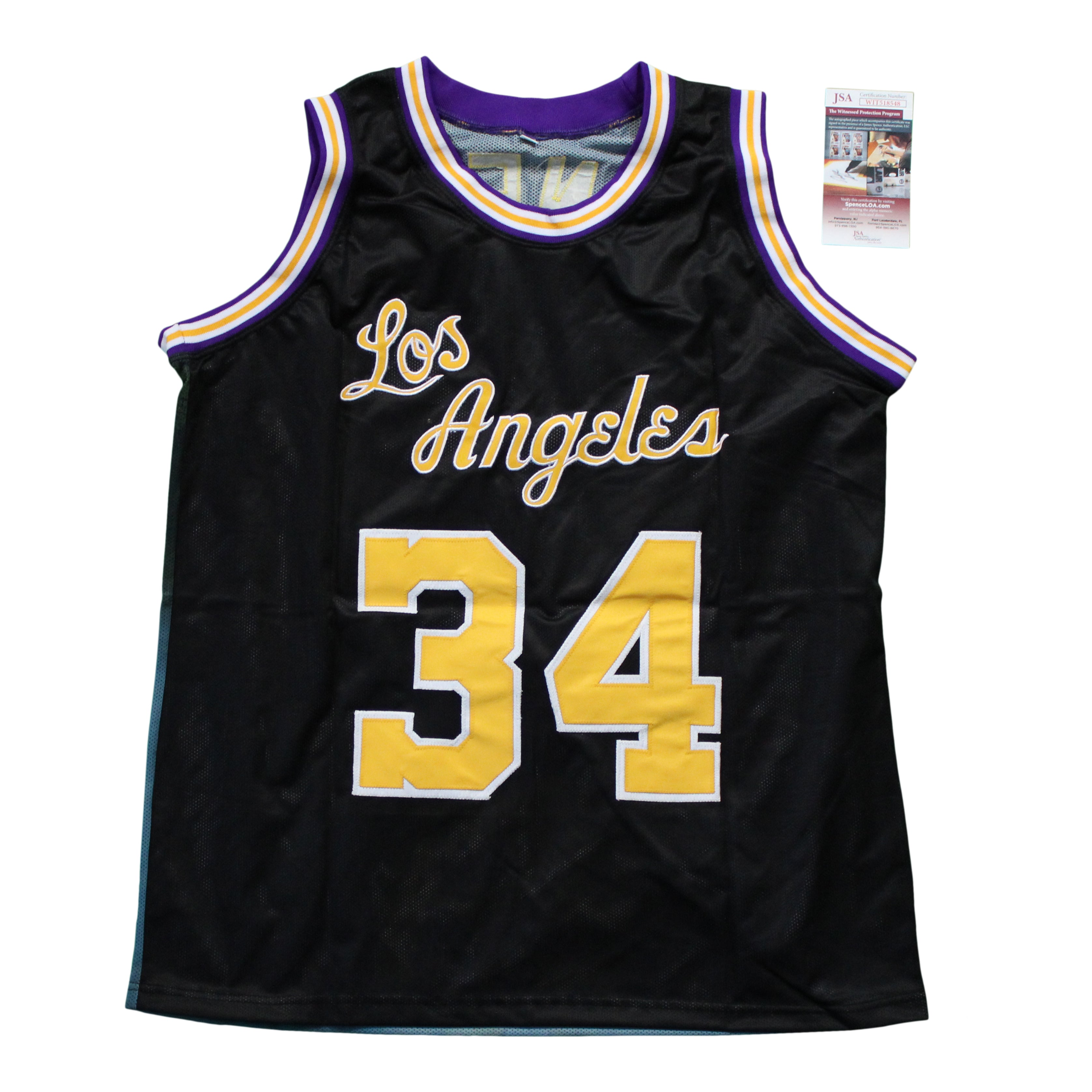 Shaquille O'Neal Signed Jersey (JSA COA)