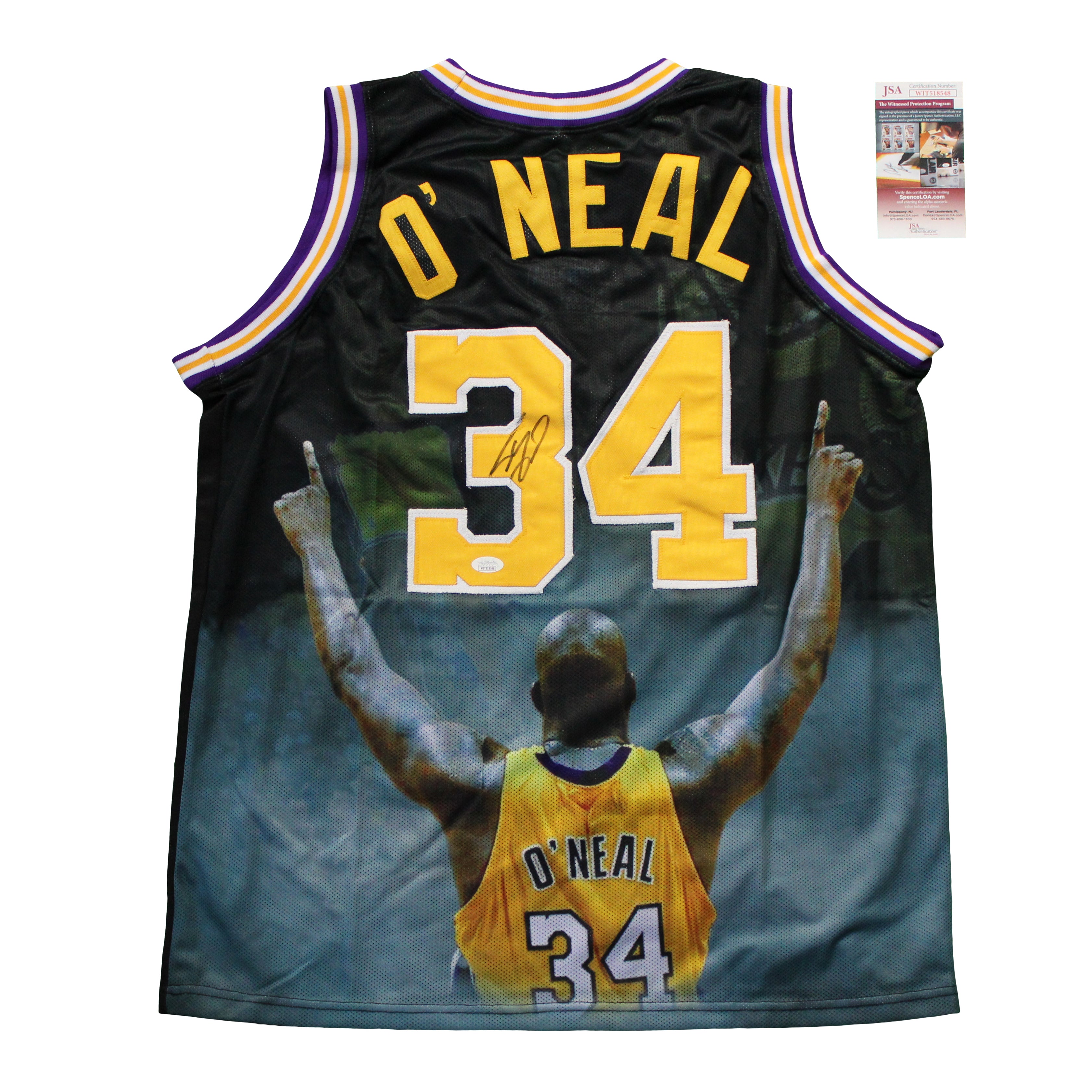 Shaquille O'Neal Signed Jersey (JSA COA)