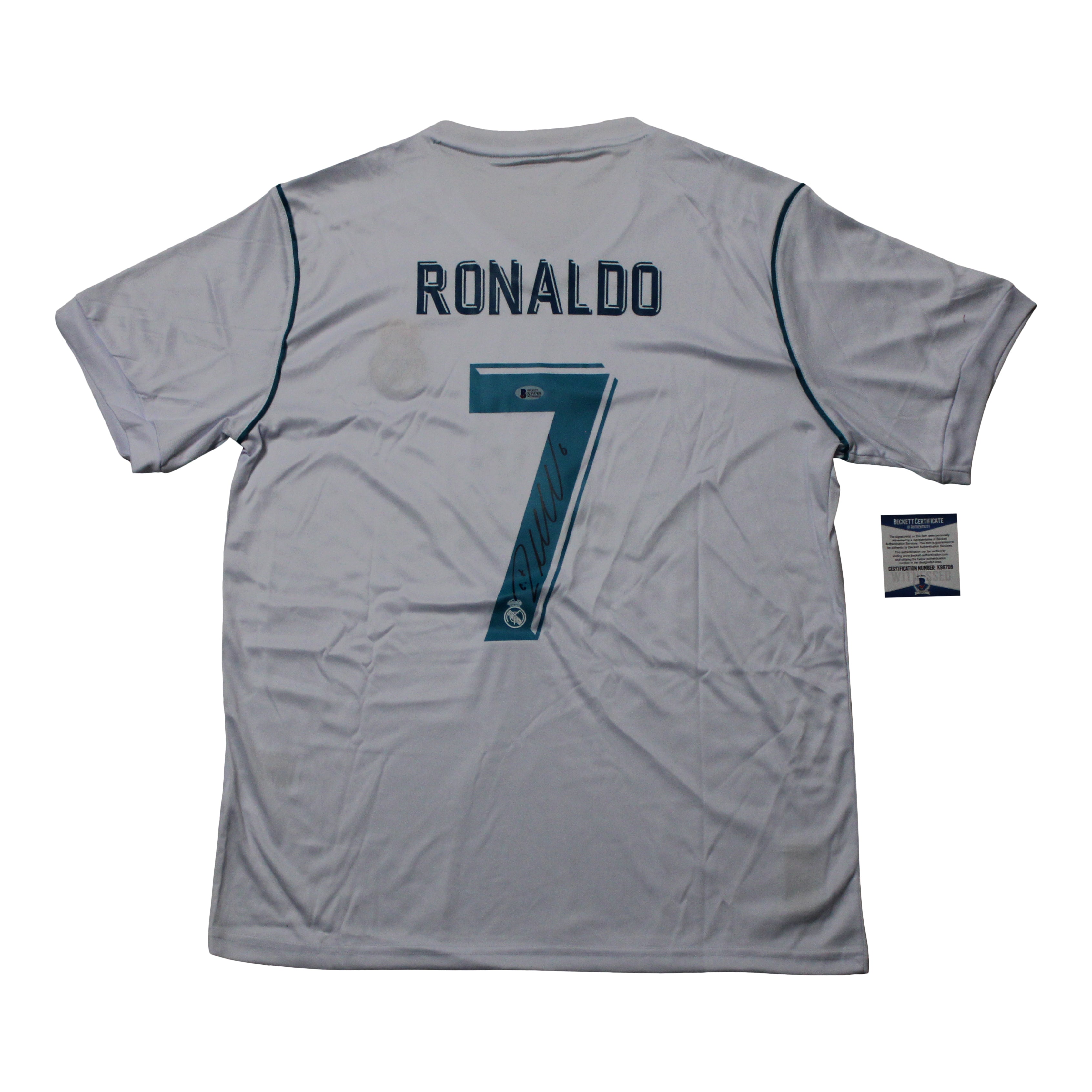 Cristiano Ronaldo Signed Real Madrid CF Jersey (Beckett COA)