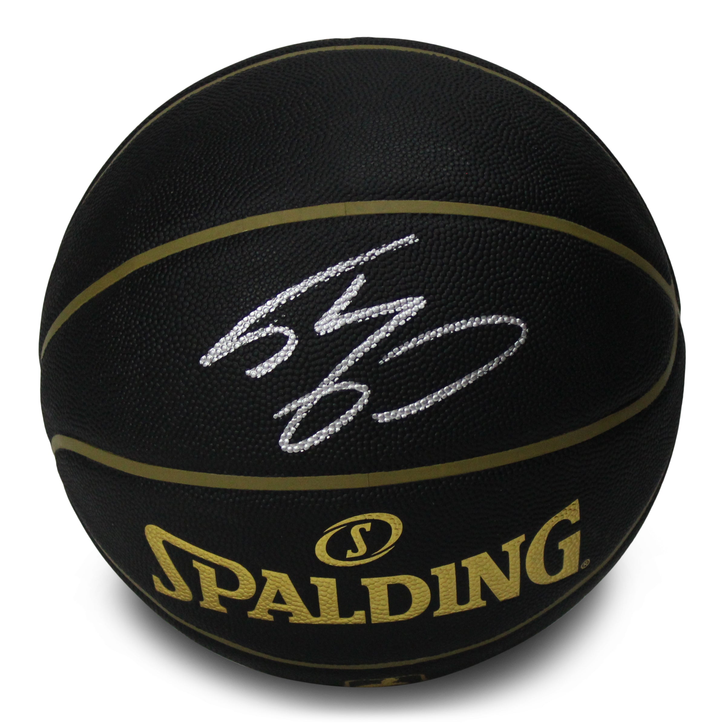 Shaquille O'Neal Signed Black NBA Basketball (Schwartz Sports COA)