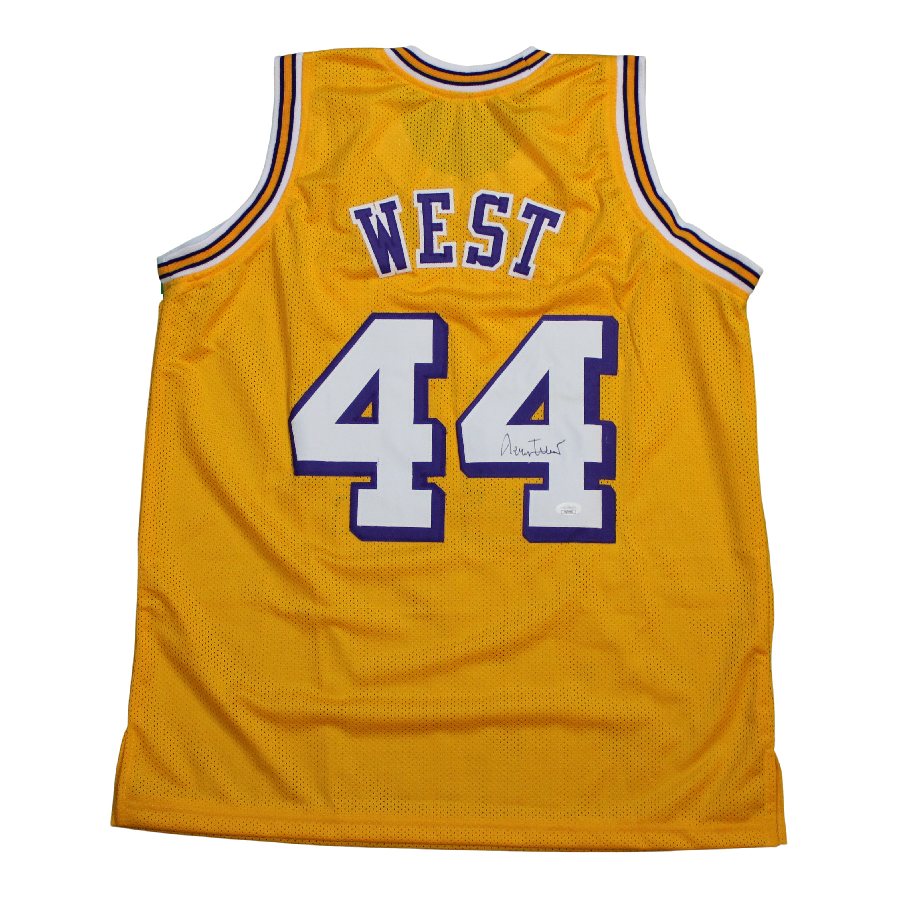 Jerry West Signed Jersey (JSA Hologram)