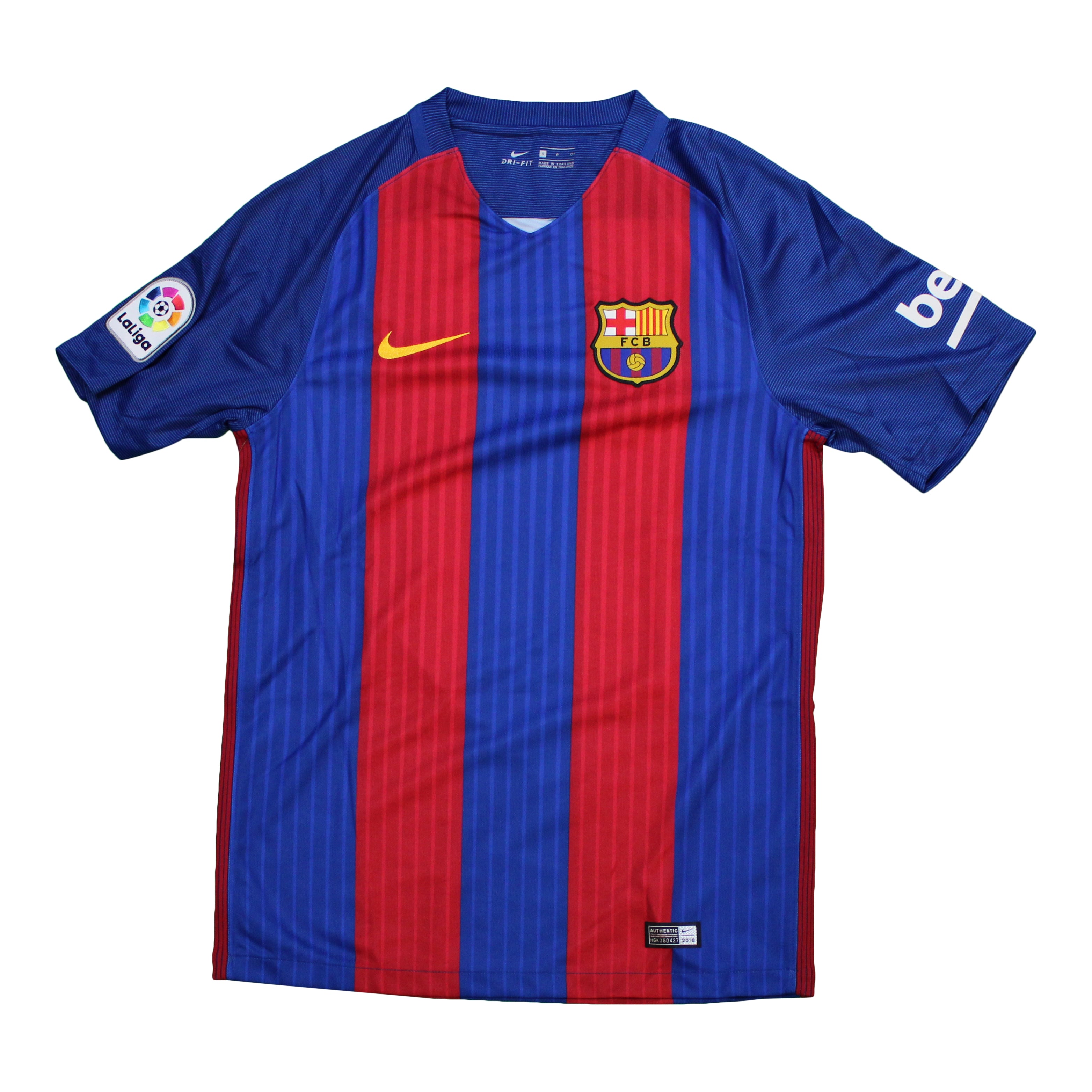 Ronaldinho Signed FC Barcelona Jersey Inscribed "R10" (Beckett Hologram)