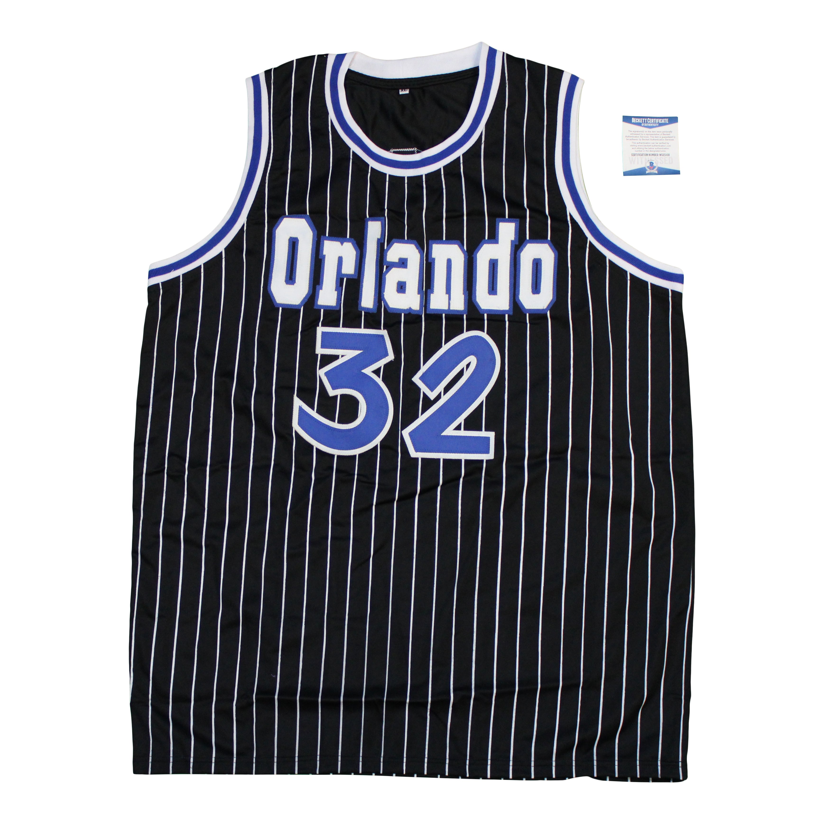 Shaquille O'Neal Signed Jersey (Beckett COA)