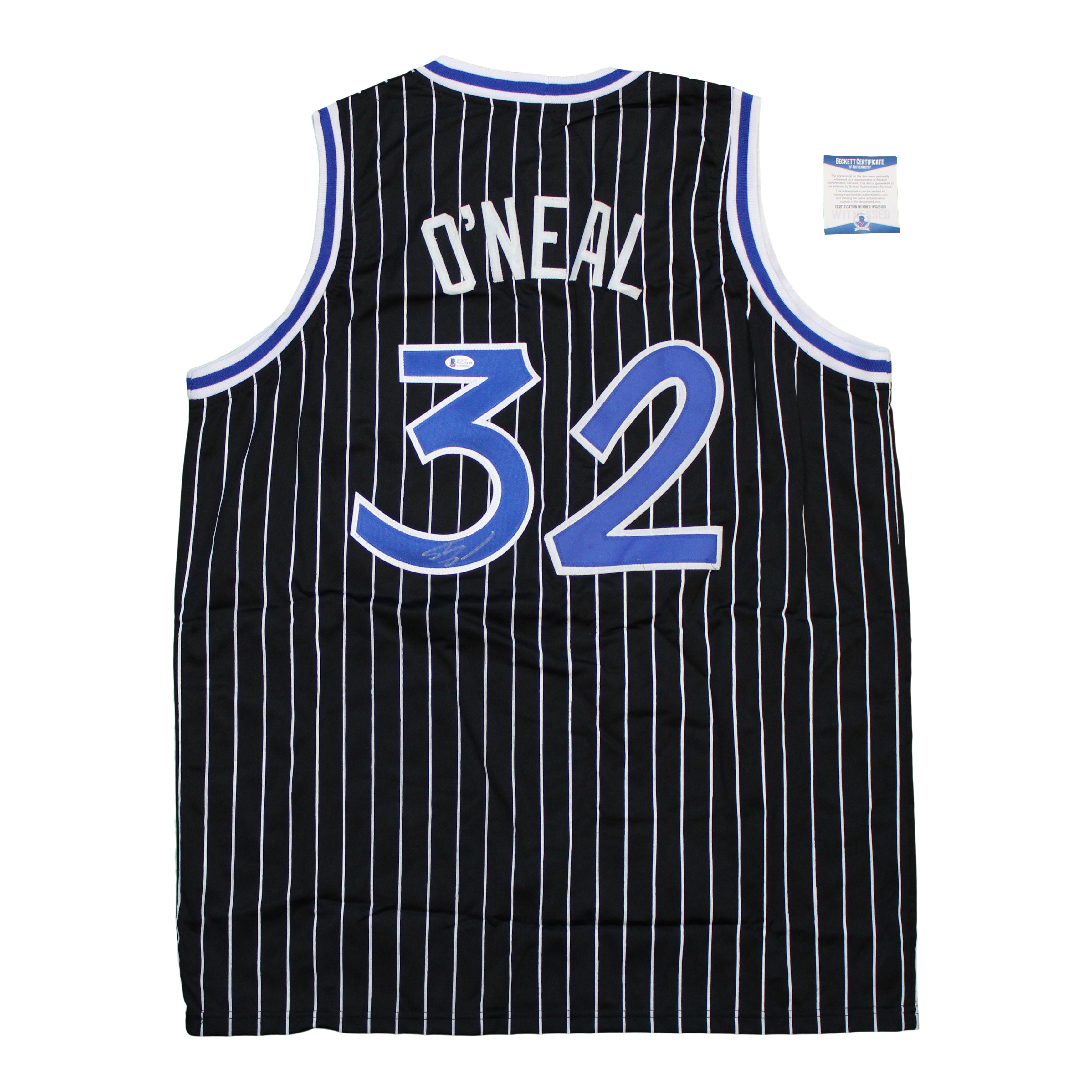 Shaquille O'Neal Signed Jersey (Beckett COA)