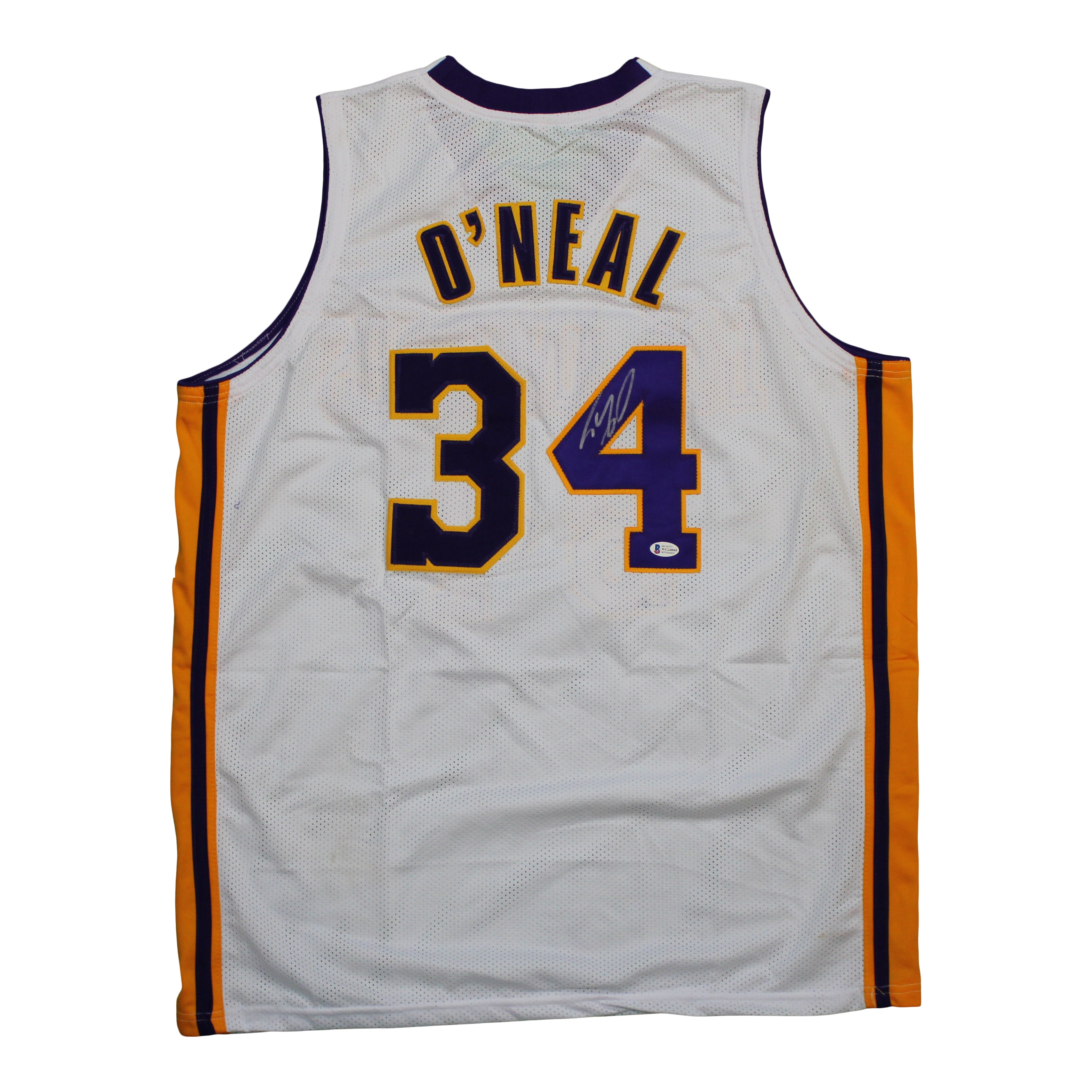 Shaquille O'Neal Signed Jersey (Beckett COA)