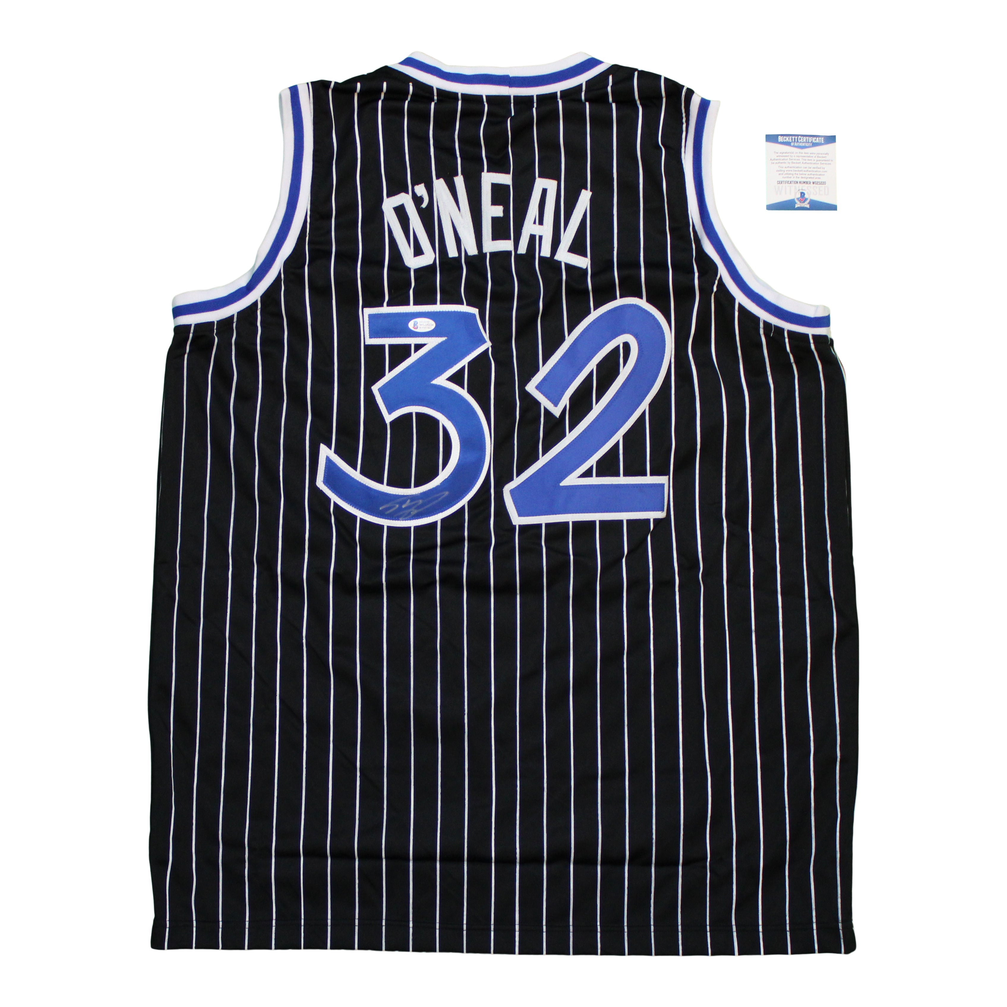 Shaquille O'Neal Signed Jersey (Beckett COA)