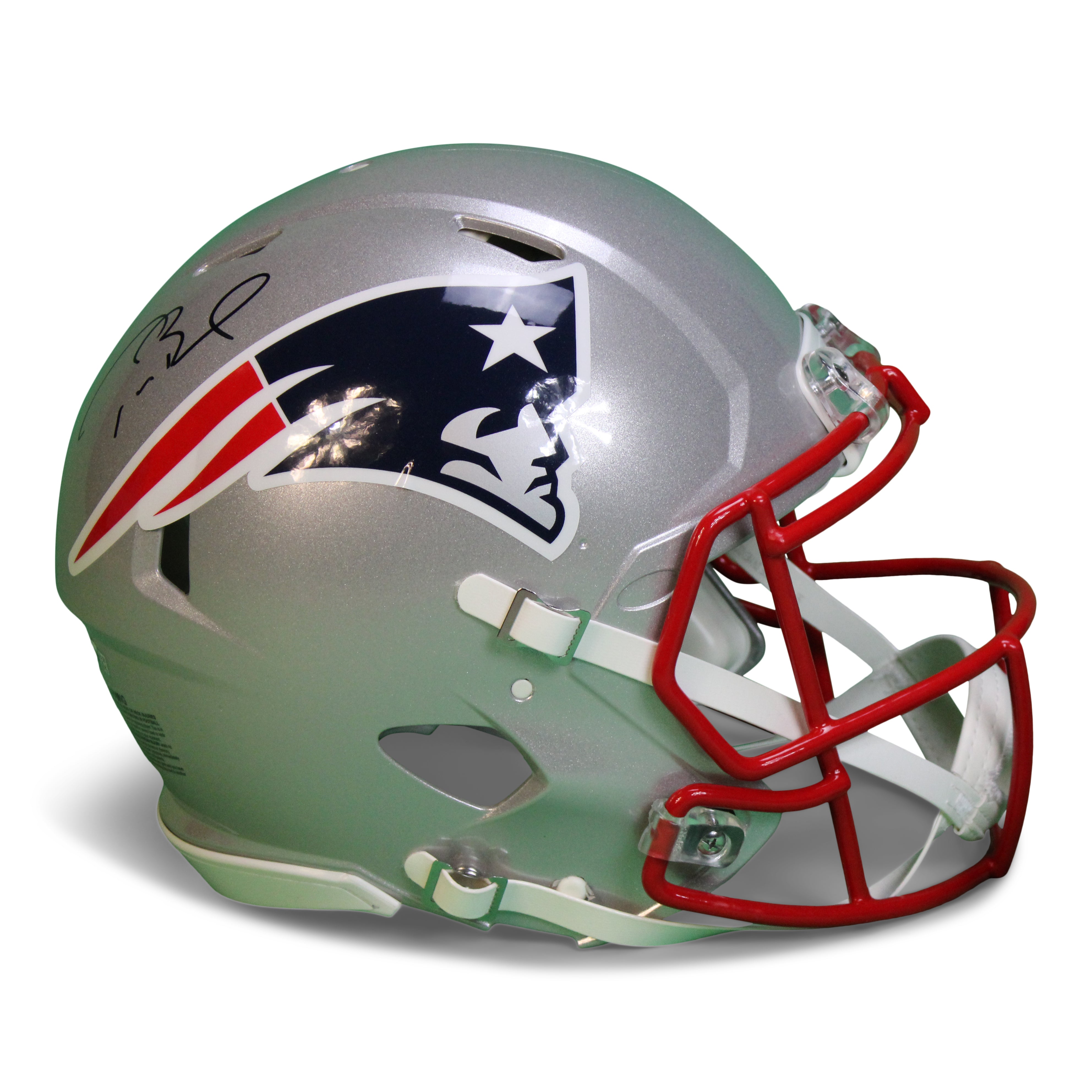 Tom Brady Signed Patriots Full-Size Authentic On-Field Speed Helmet (Fanatics Hologram)