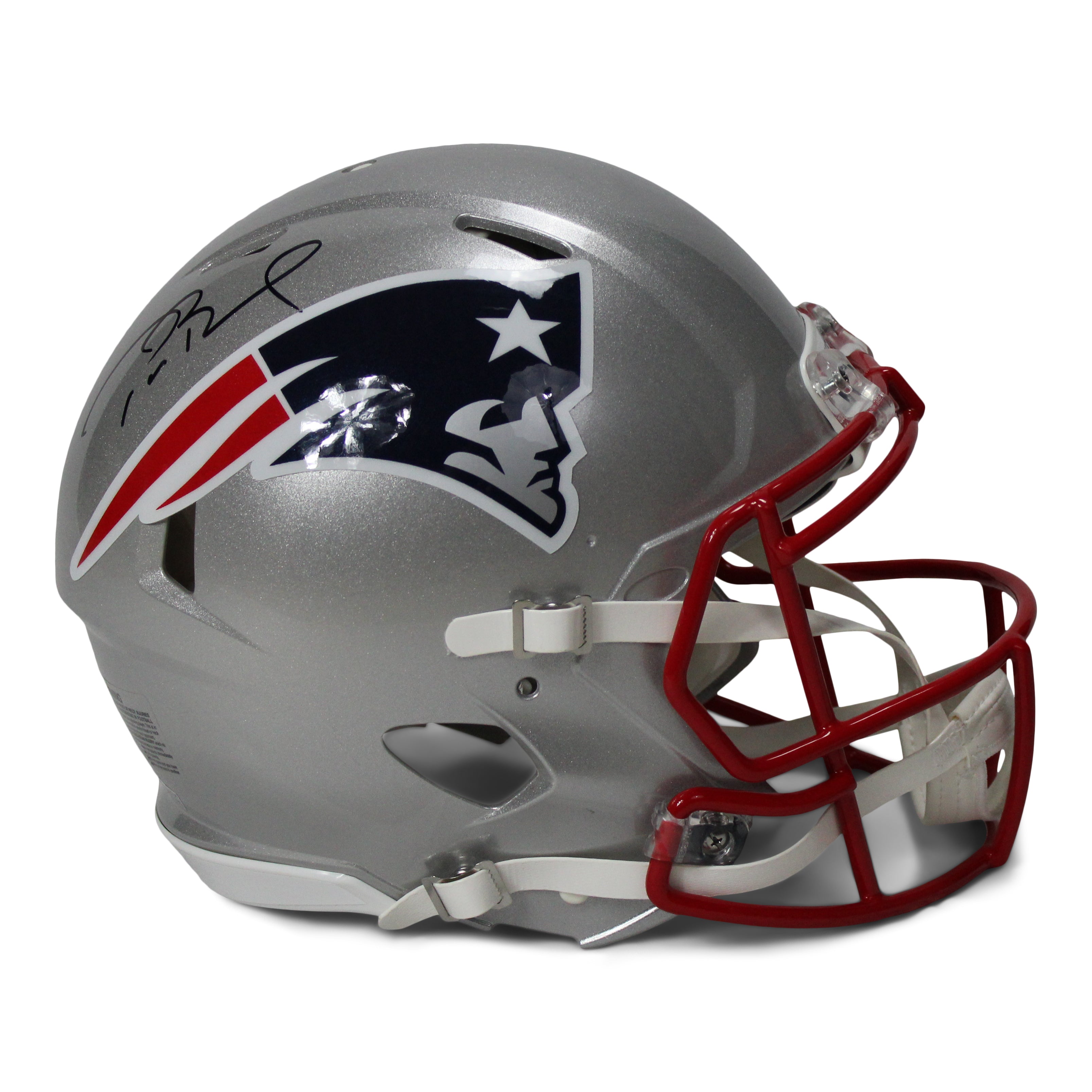 Tom Brady Signed Patriots Full-Size Authentic On-Field Speed Helmet (Fanatics Hologram)