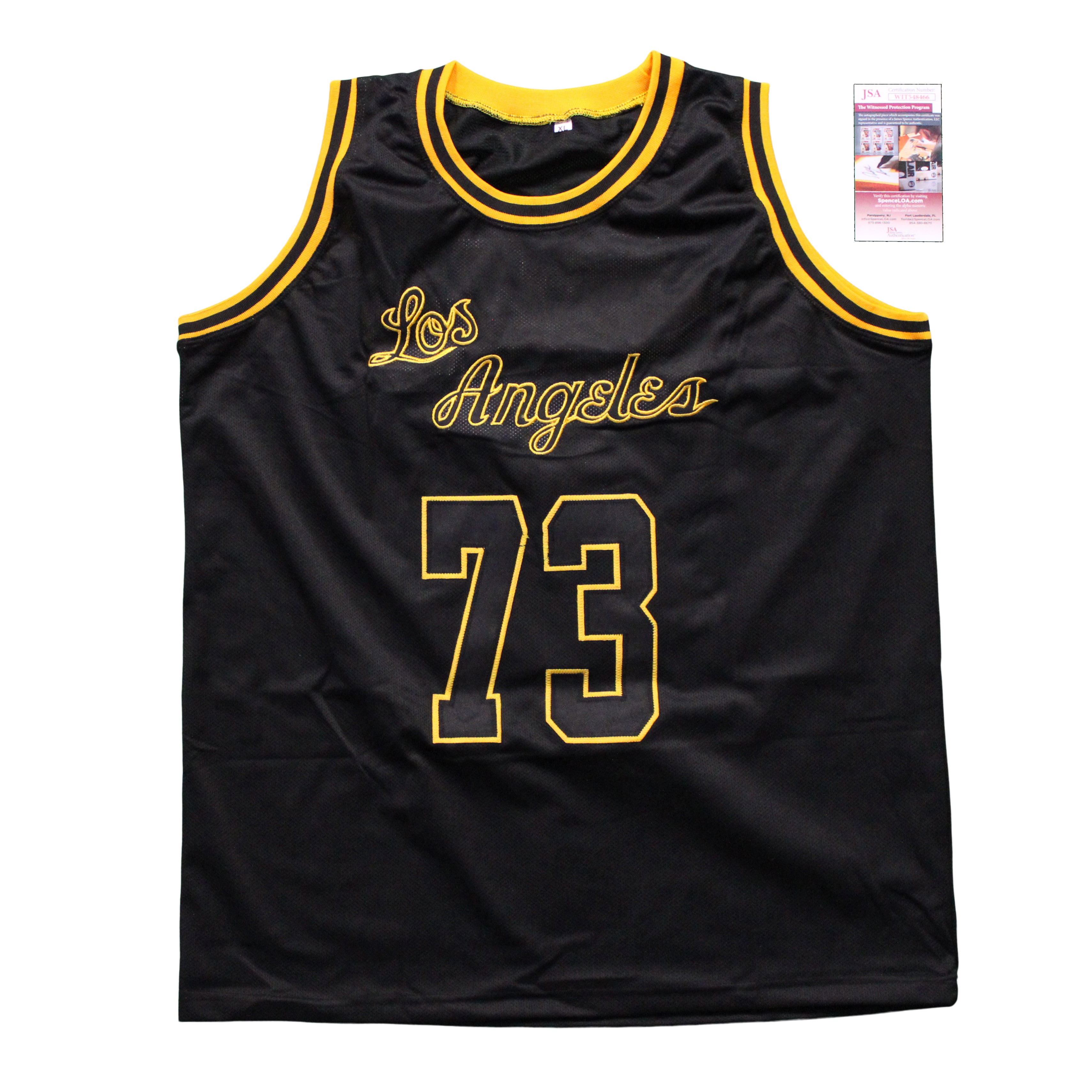 Dennis Rodman Signed Jersey (JSA COA & Rodman Hologram)