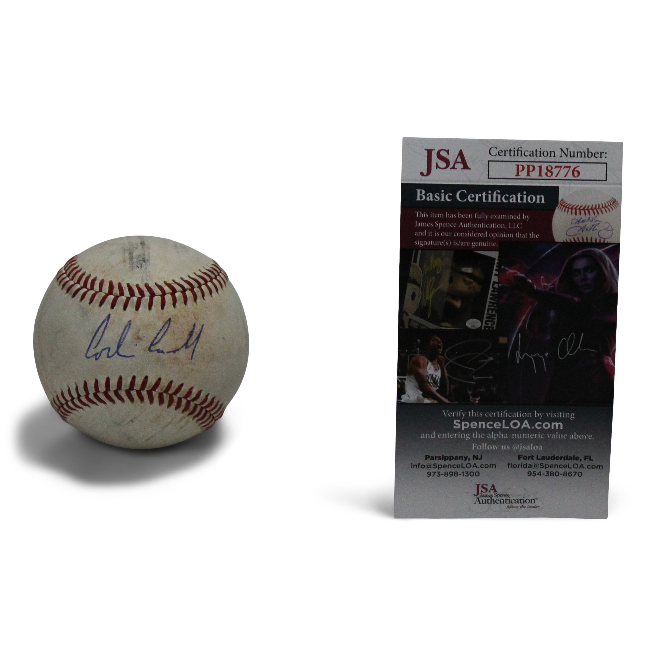 Corbin Carroll Signed Baseball (JSA COA)
