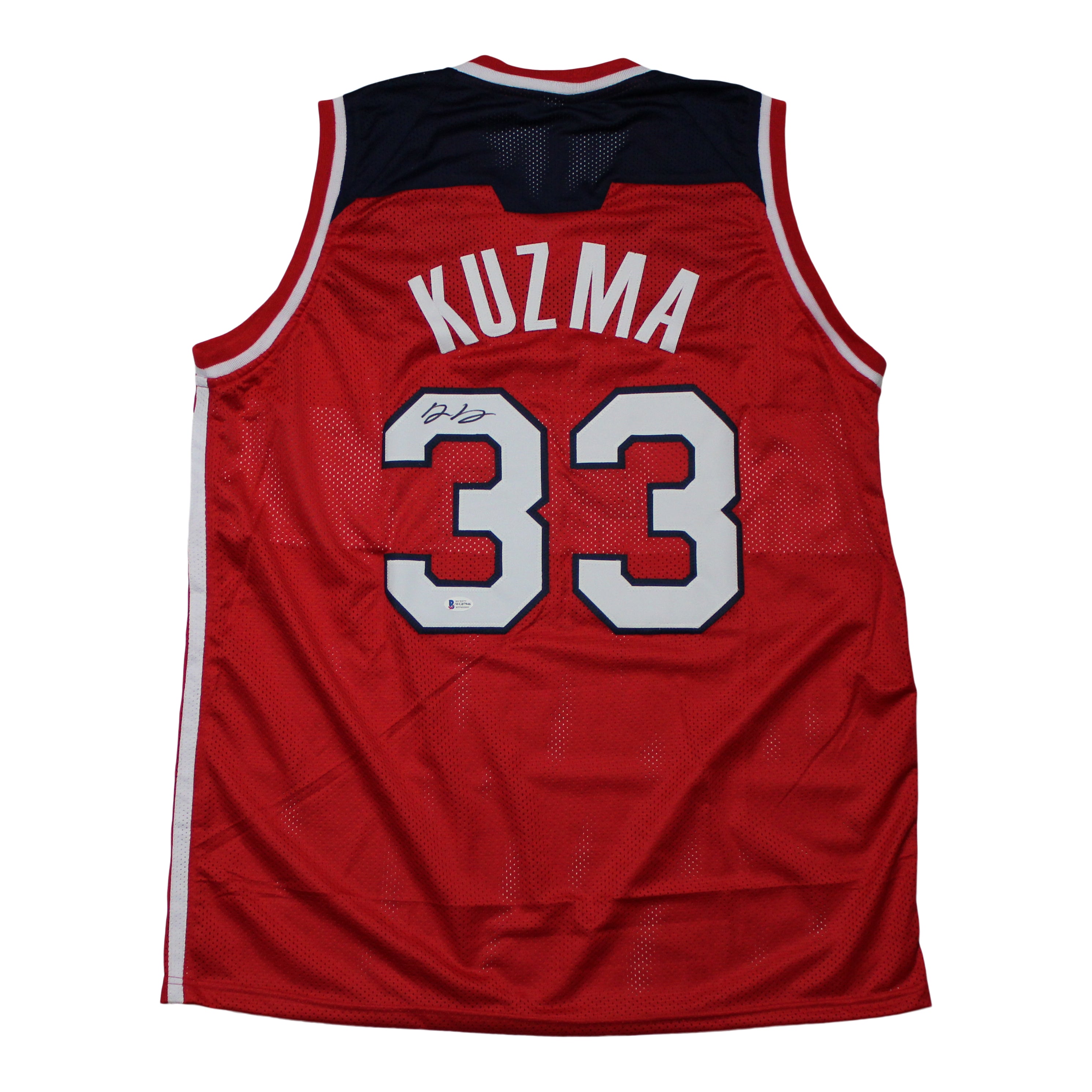 Kyle Kuzma Signed Jersey (Beckett COA)