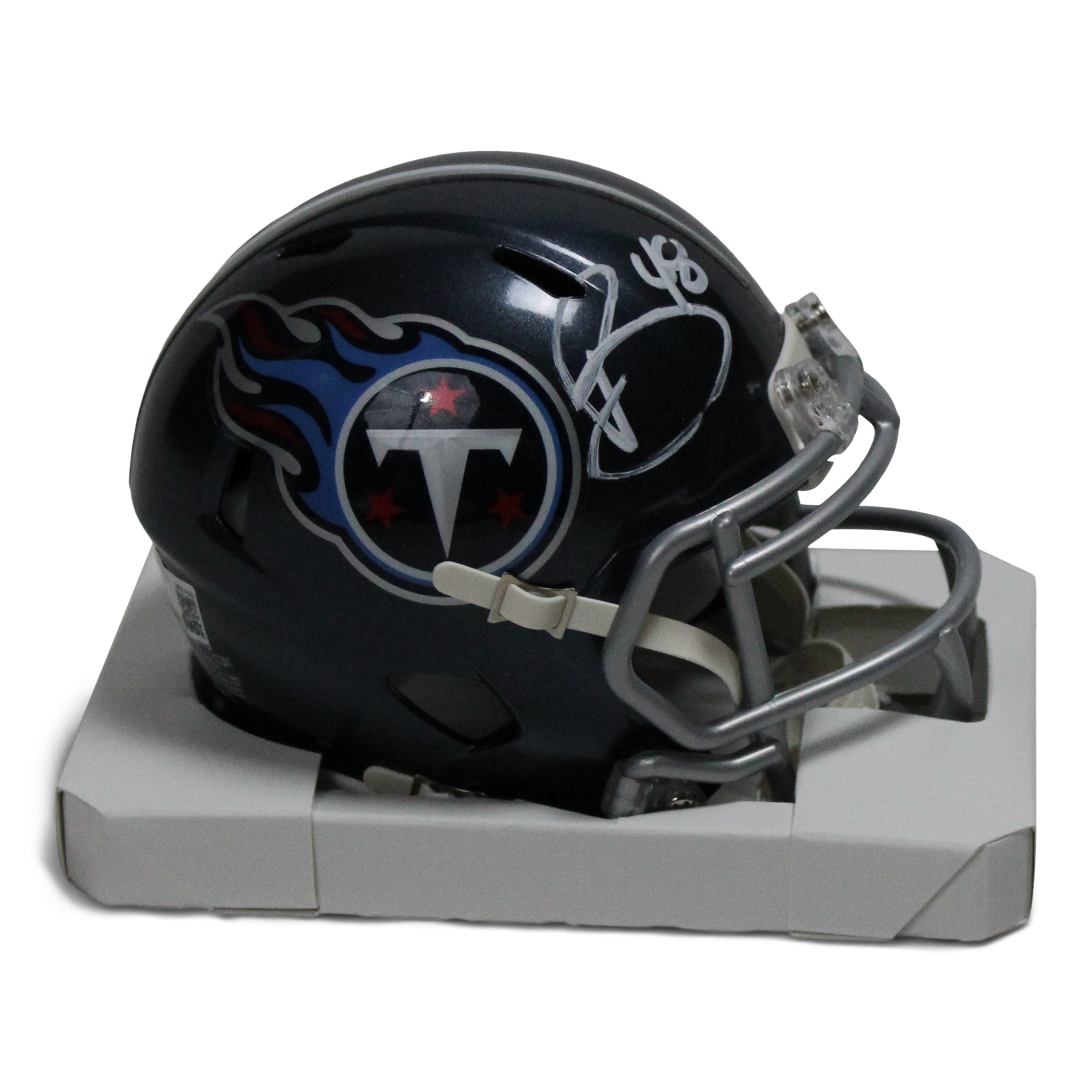 Bud Dupree Signed Titans Speed Mini Helmet (Beckett)