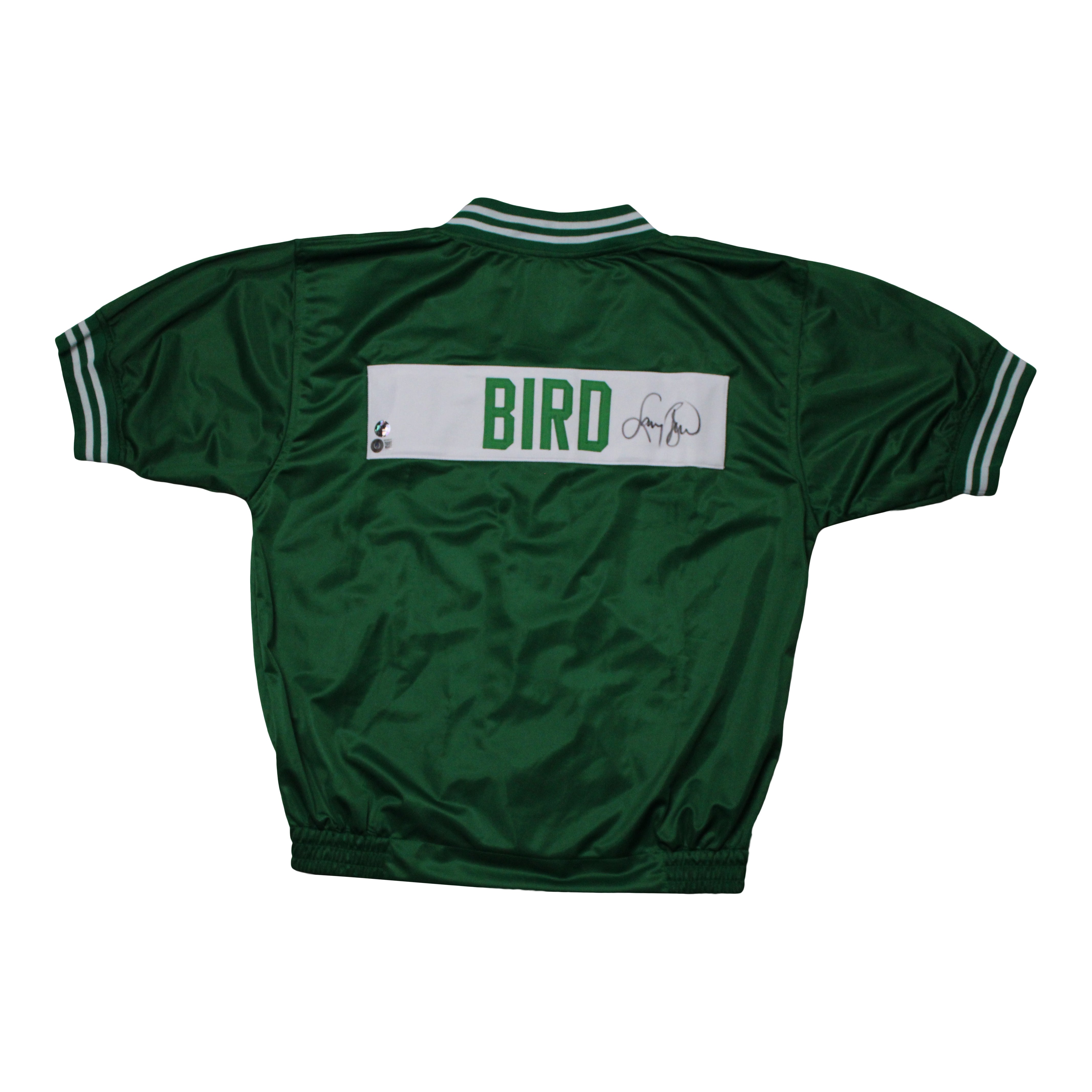 Larry Bird Signed Jacket (Beckett & Bird)