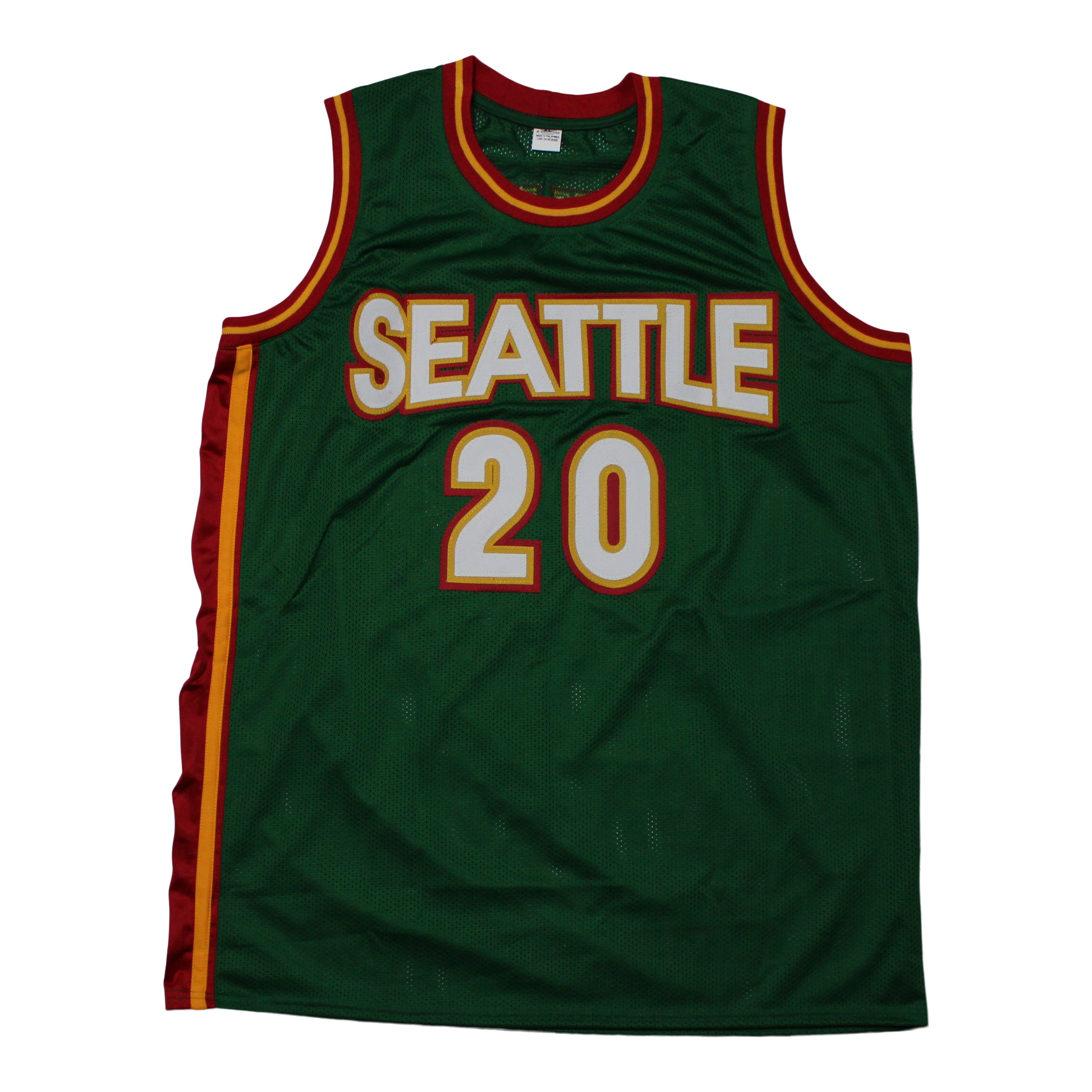Gary Payton Signed Jersey (Beckett)