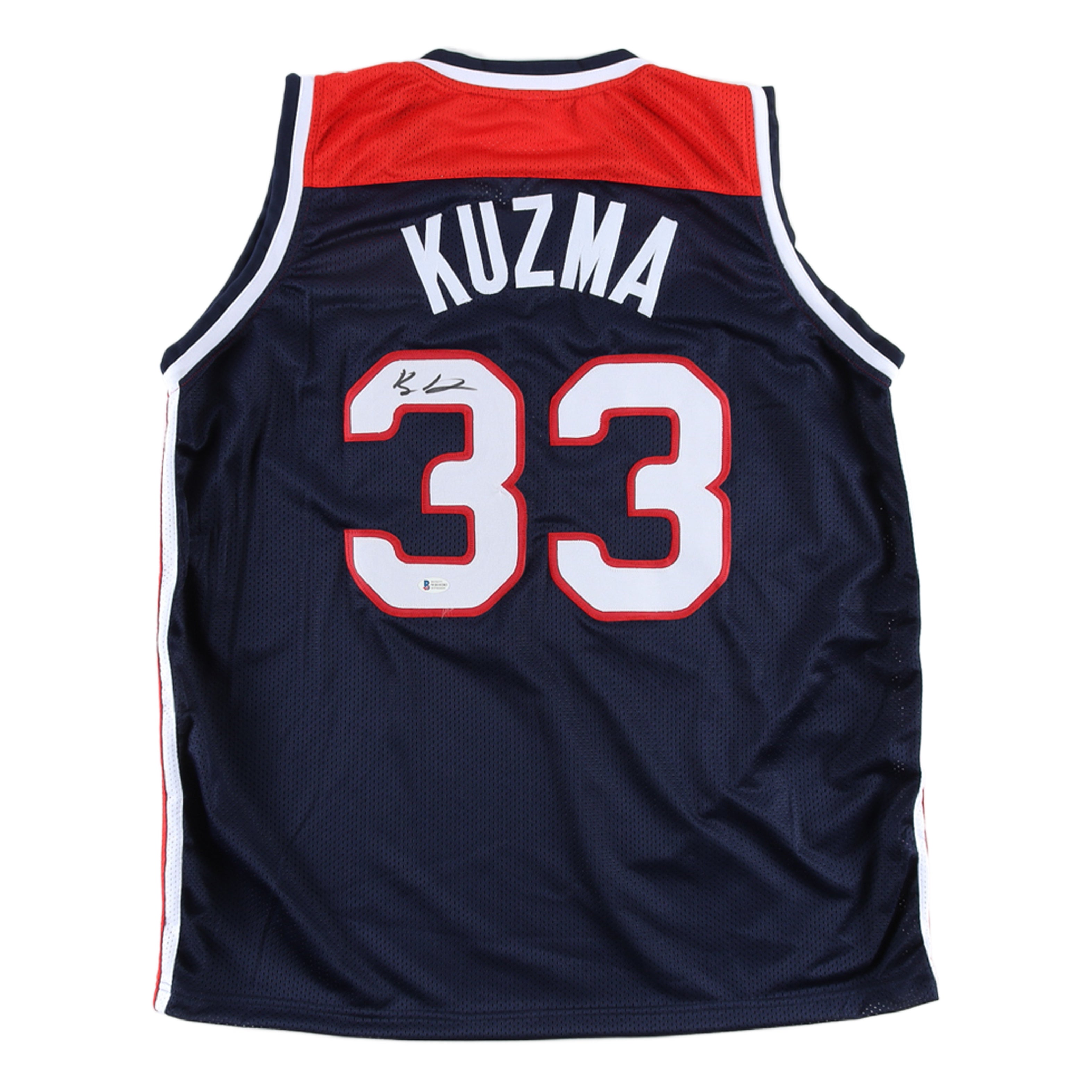 Kyle Kuzma Signed Jersey (Beckett Hologram)