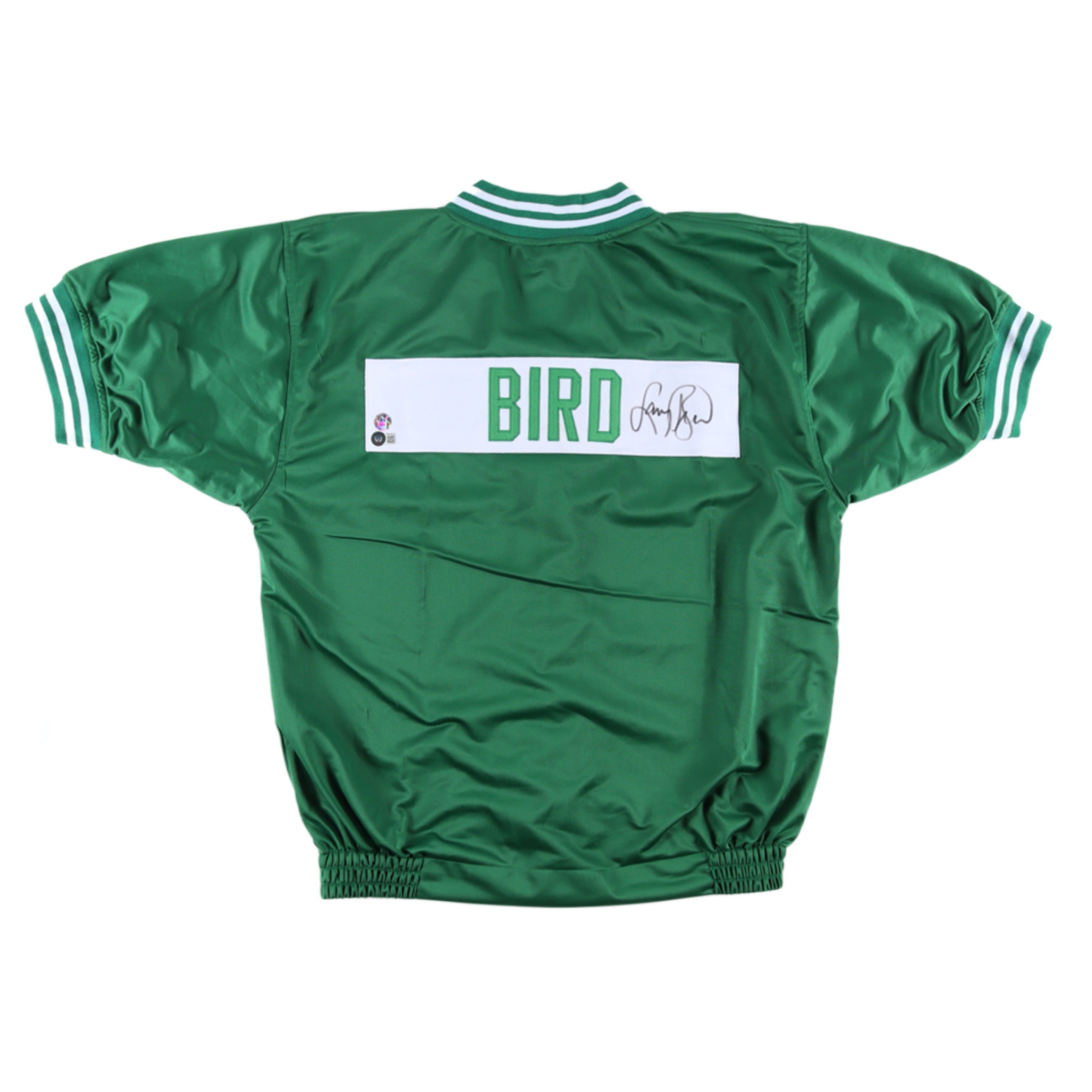 Larry Bird Signed Jacket (Beckett & Bird)