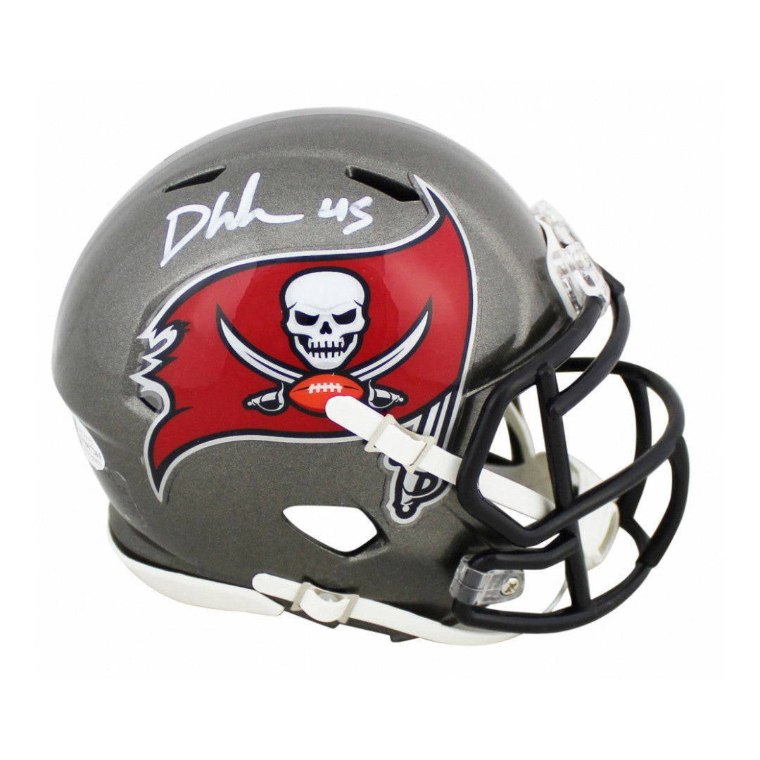 Devin White Signed Buccaneers Speed Mini Helmet (Beckett)
