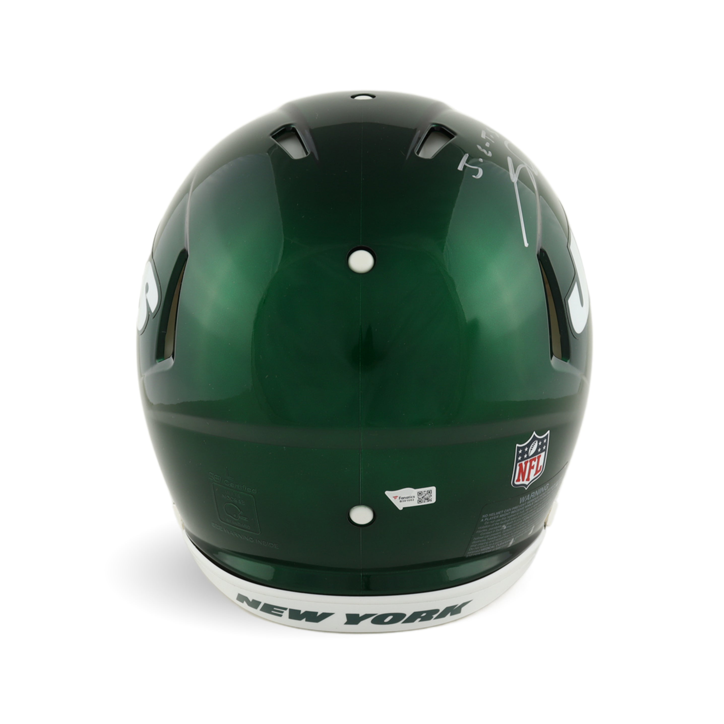 Sam Darnold Signed Jets Full-Size Authentic On-Field Speed Helmet Inscribed "J-E-T-S" (Fanatics)