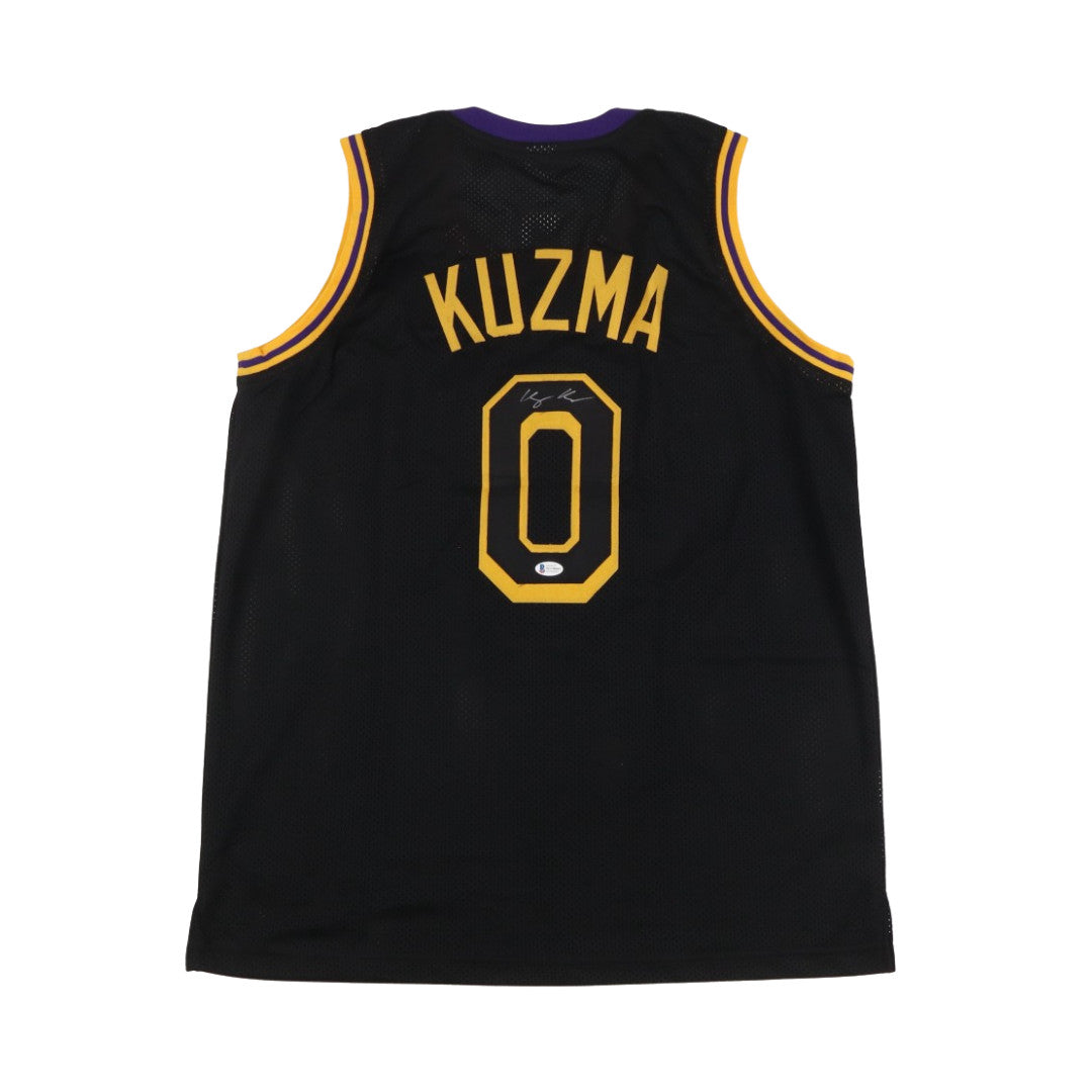 Kyle Kuzma Signed Jersey (Beckett)