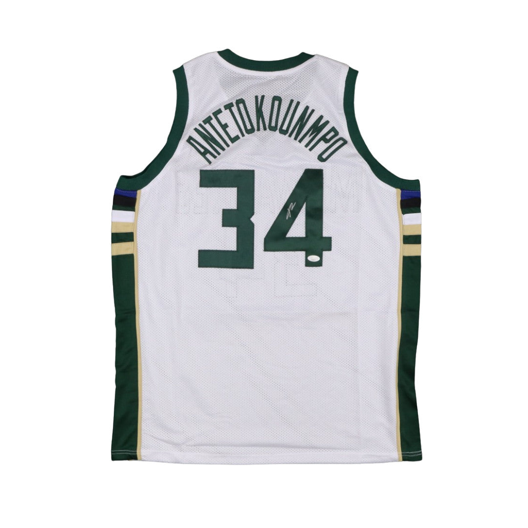 Giannis Antetokounmpo Signed Jersey (JSA)