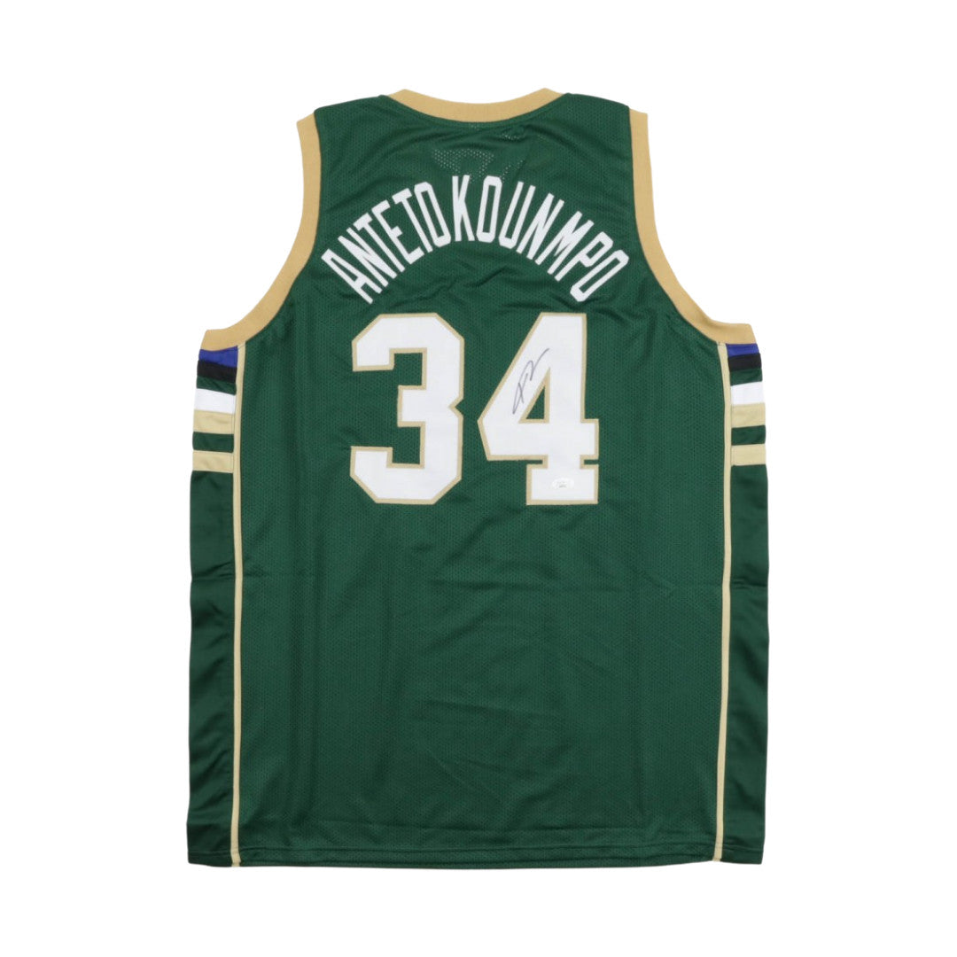 Giannis Antetokounmpo Signed Jersey (JSA Hologram)