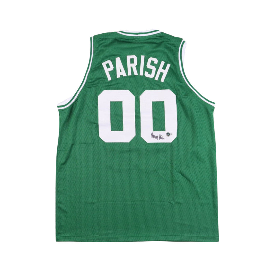 Robert Parish Signed Jersey (Beckett)