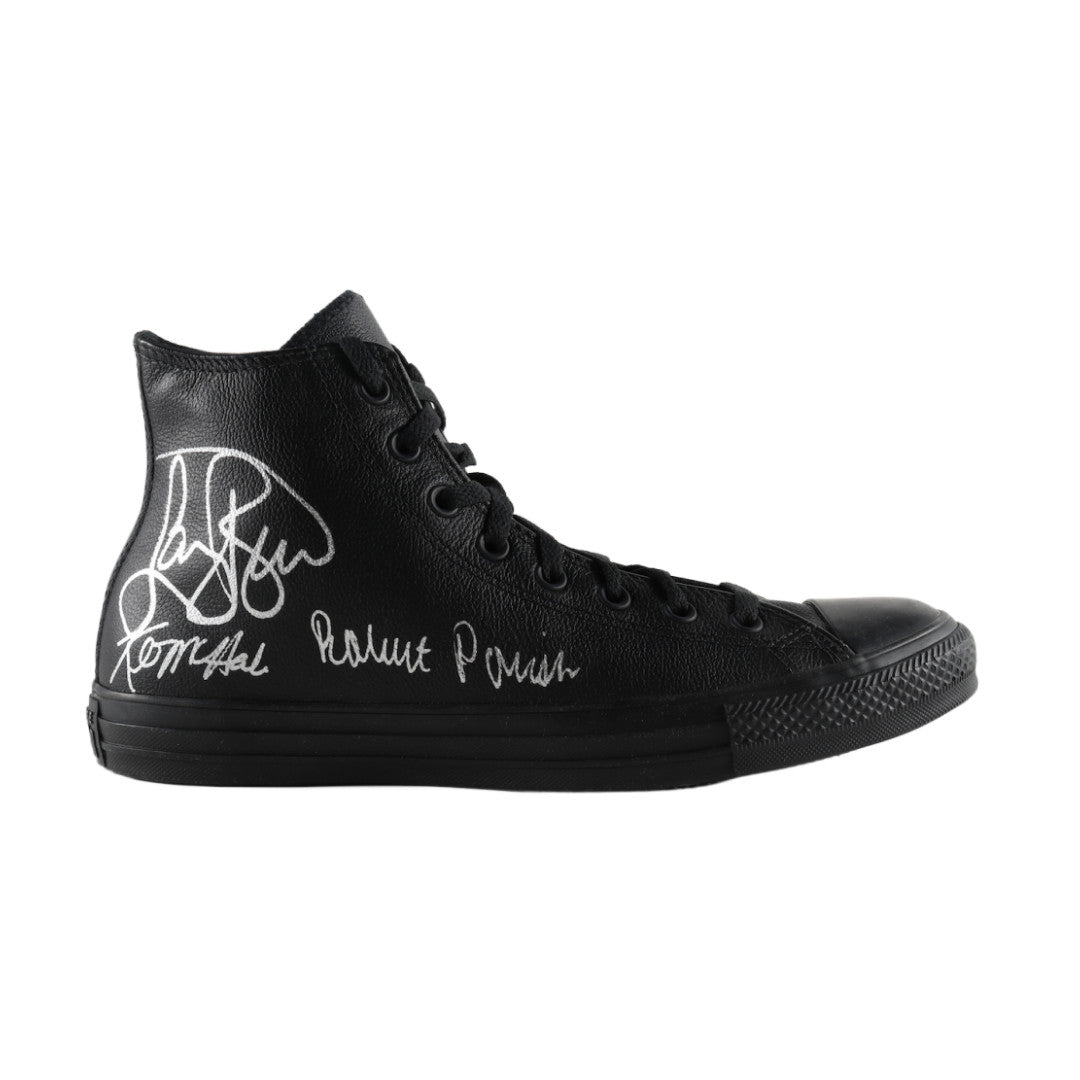 Converse All-Star Basketball Shoe Team-Signed by (7) 1981 Boston Celtics Champions with Larry Bird, Kevin McHale, Robert Parish, Gerald Henderson, Cedric Maxwell (JSA, PSA, Beckett)