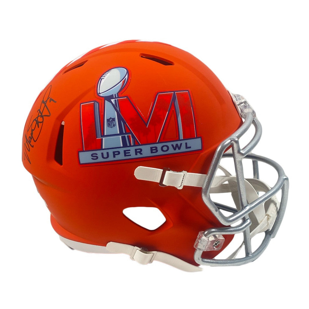 Matthew Stafford Signed Super Bowl LVI Logo Full-Size Speed Helmet (Fanatics)