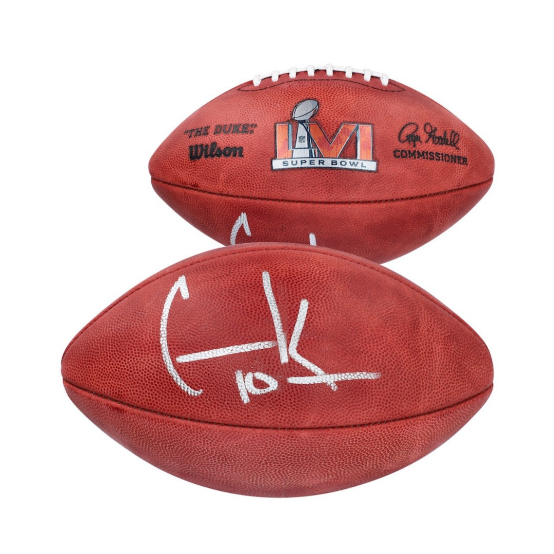 Cooper Kupp Signed "The Duke" Super Bowl LVI Logo NFL Official Game Ball (Fanatics)