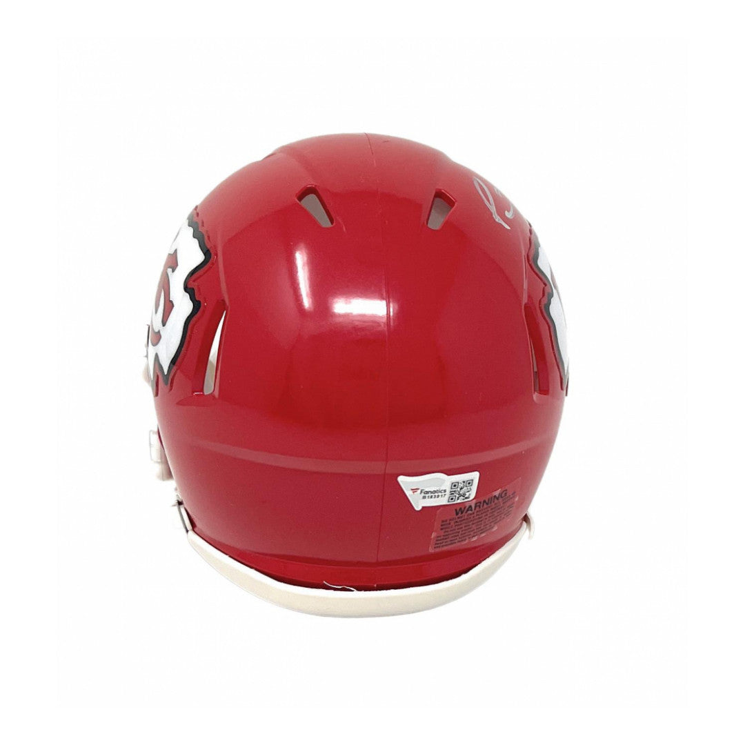 Patrick Mahomes II Signed Chiefs Speed Mini Helmet (Fanatics)