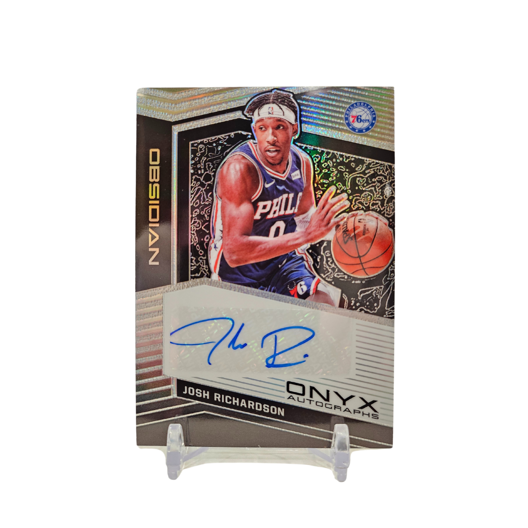 Josh Richardson Obsidian Onyx Autographs No. 0A-JRS 45/99