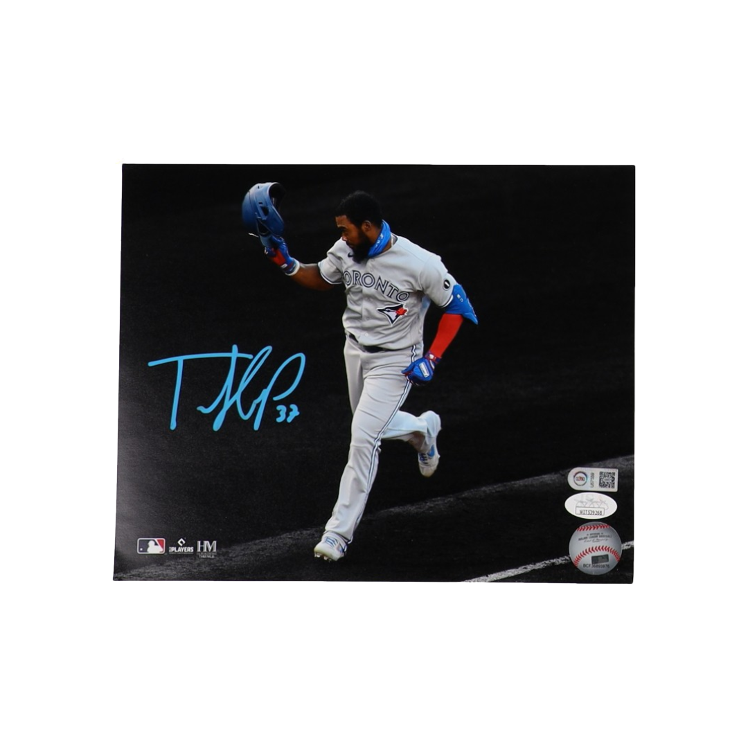 Teoscar Hernandez Signed Blue Jays 8x10 Photo (JSA & USA SM)