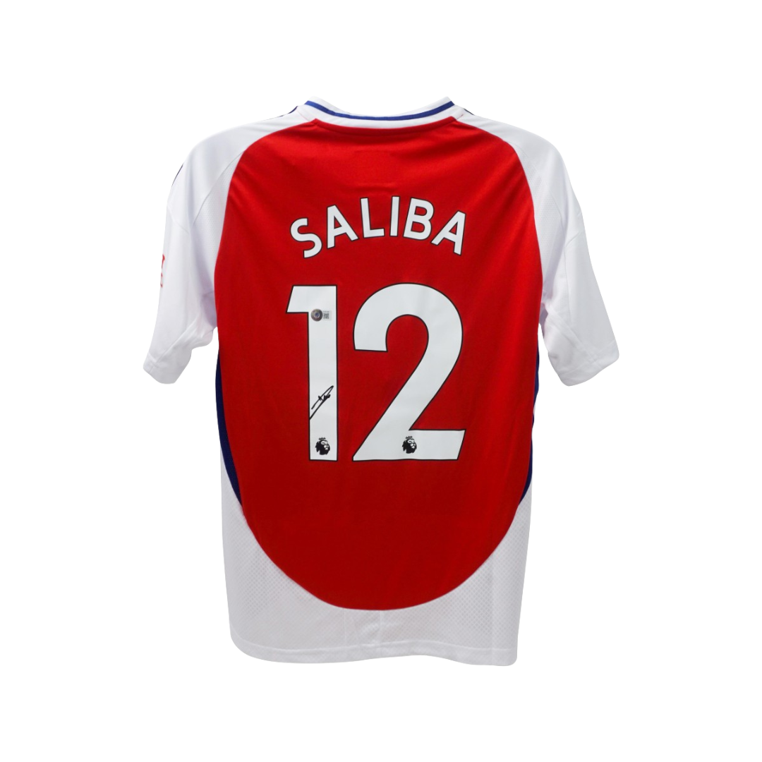 William Saliba Signed Arsenal Jersey (Beckett)