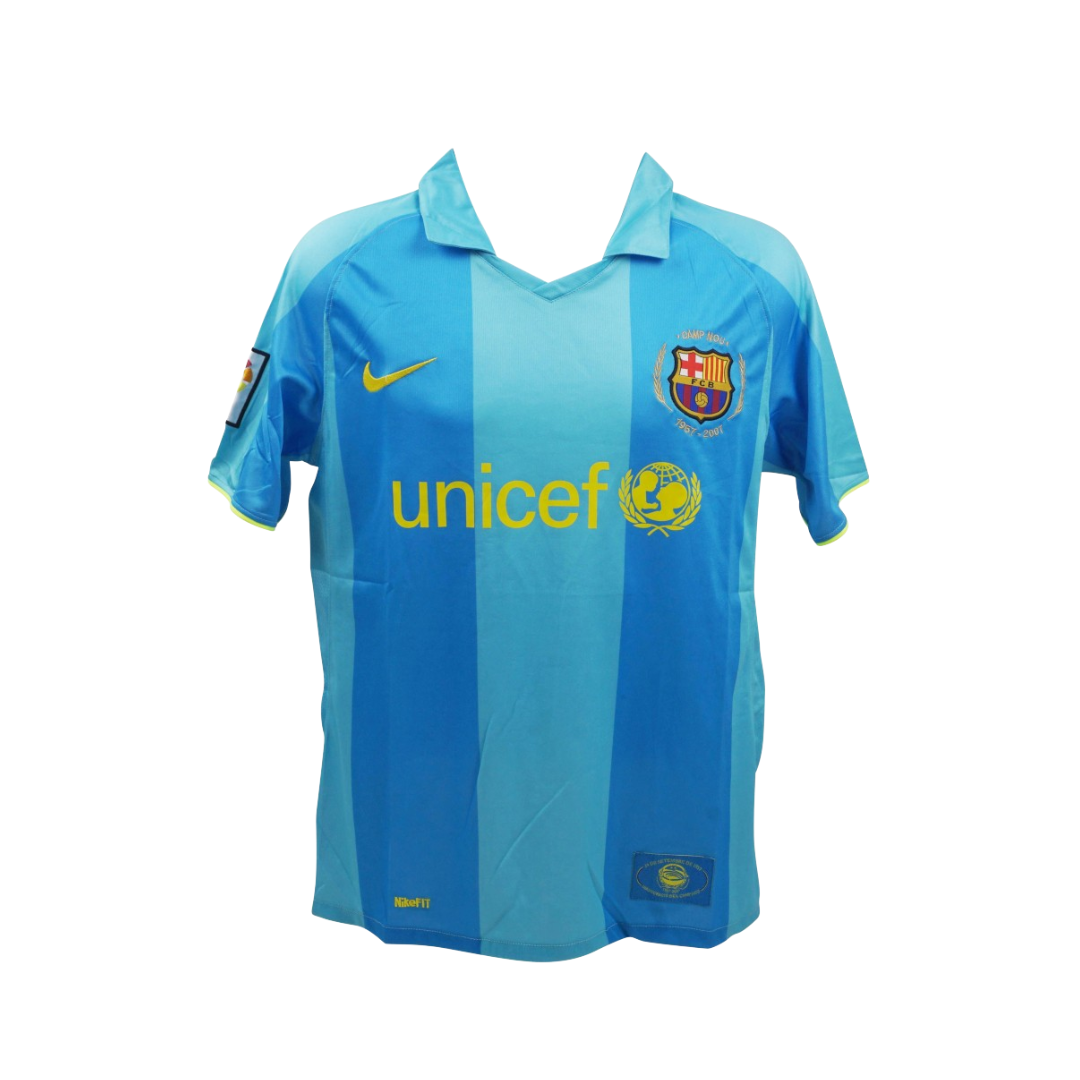Xavi Signed Barcelona Jersey (Beckett)