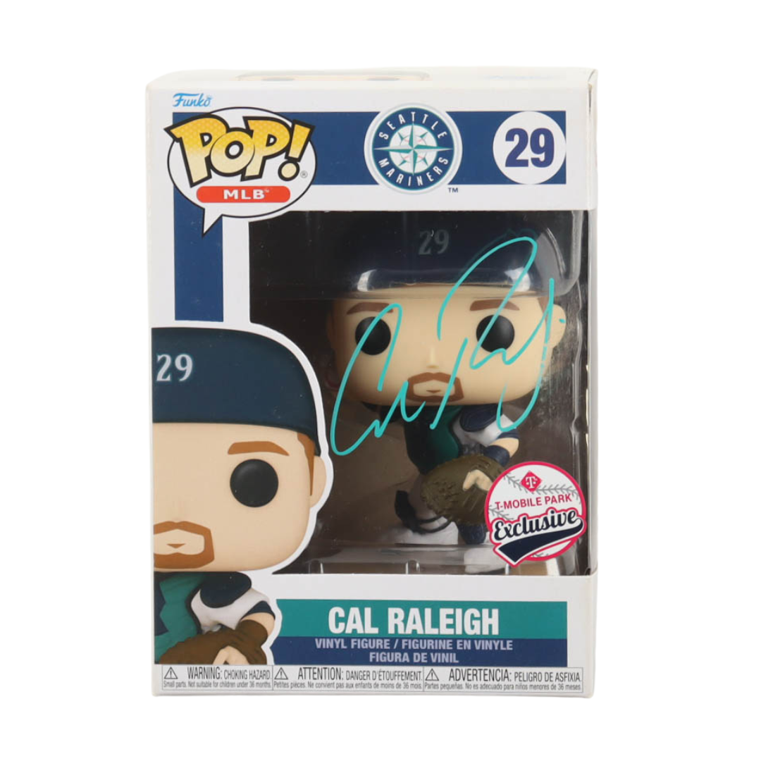 Cal Raleigh Signed Mariners #29 Funko Pop! Vinyl Figure (Beckett & Fanatics)