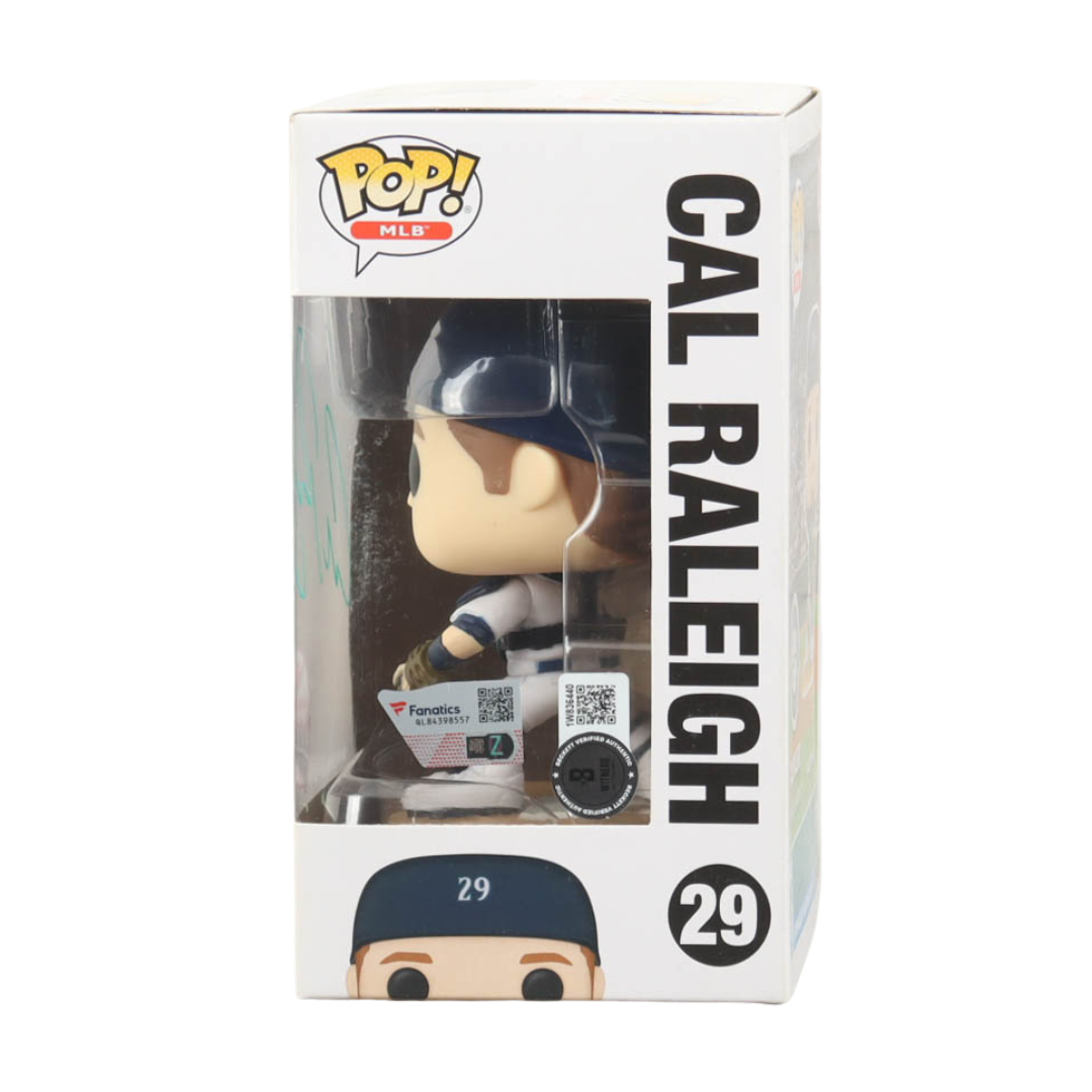Cal Raleigh Signed Mariners #29 Funko Pop! Vinyl Figure (Beckett & Fanatics)