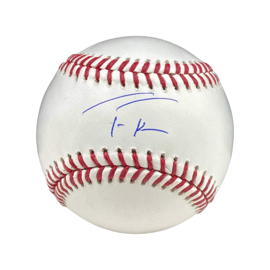 Trea Turner Signed OML Baseball (Beckett)