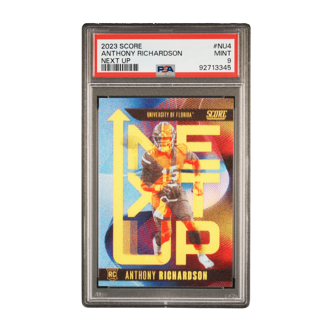 Anthony Richardson 2023 Score Next Up #NU4 PSA 9