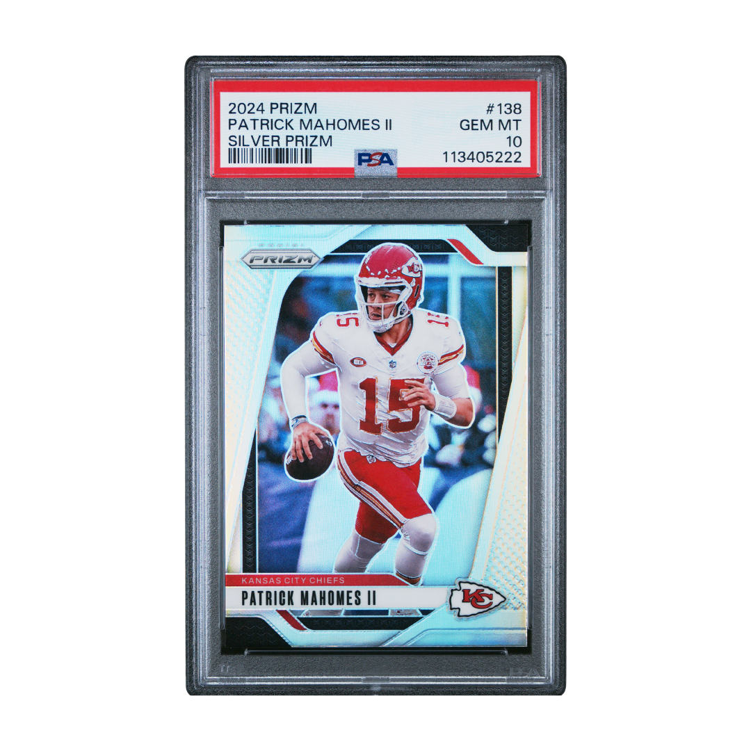 Patrick Mahomes II 2024 Silver Prizm #138 PSA 10