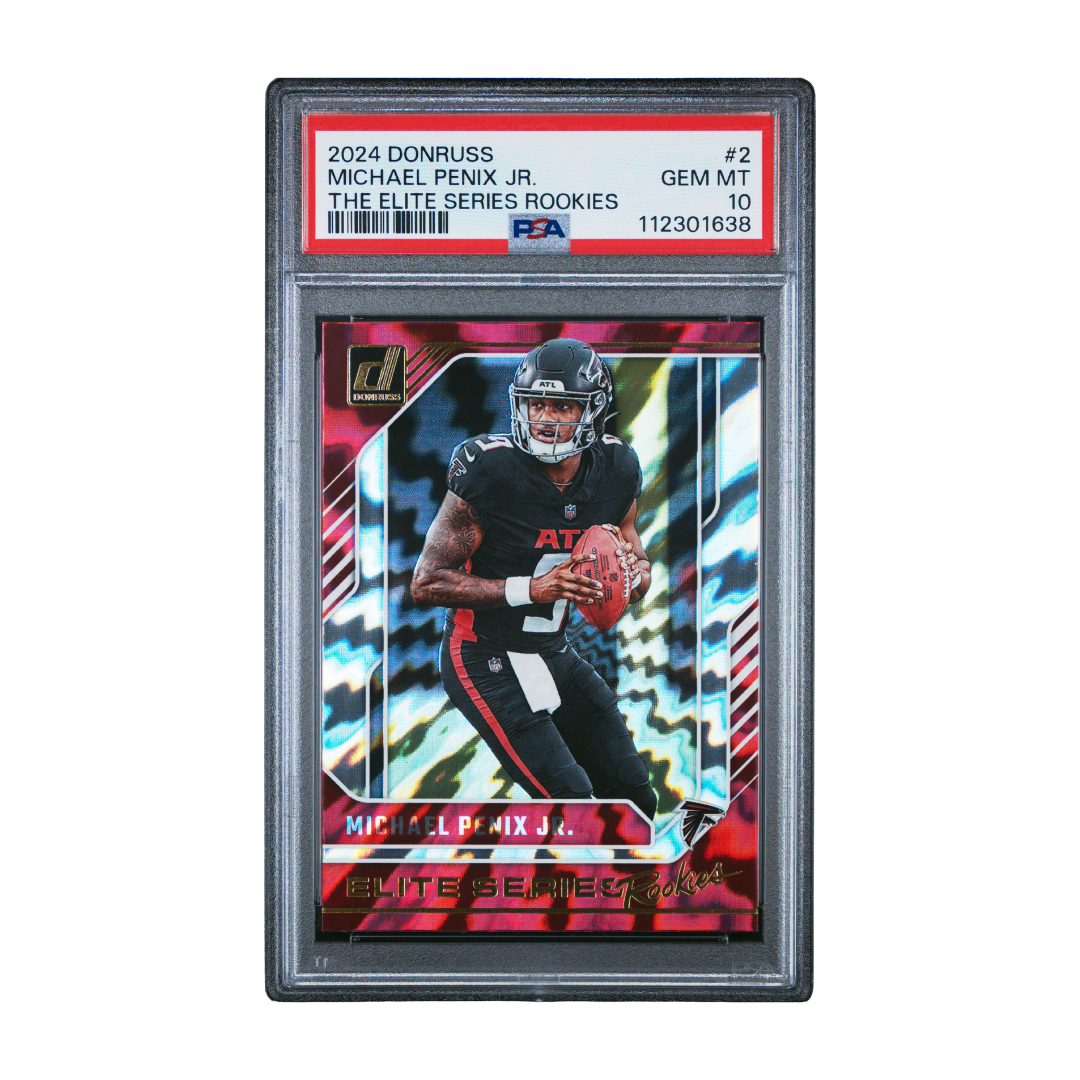 Michael Penix Jr. 2024 Donruss The Elite Series Rookies #2 PSA 10