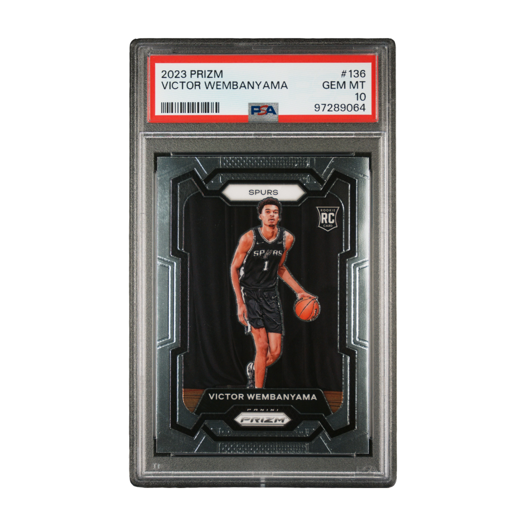Victor Wembanyama 2023 Prizm #136 PSA 10