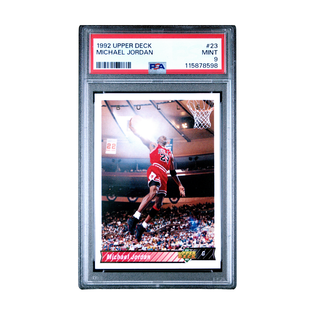 Michael Jordan 1992 Upper Deck #23 PSA 9