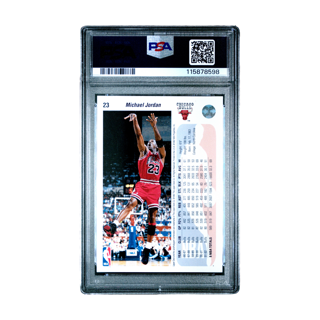 Michael Jordan 1992 Upper Deck #23 PSA 9