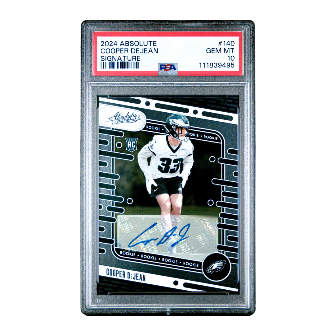 Cooper DeJean 2024 Absolute Signature #140 PSA 10